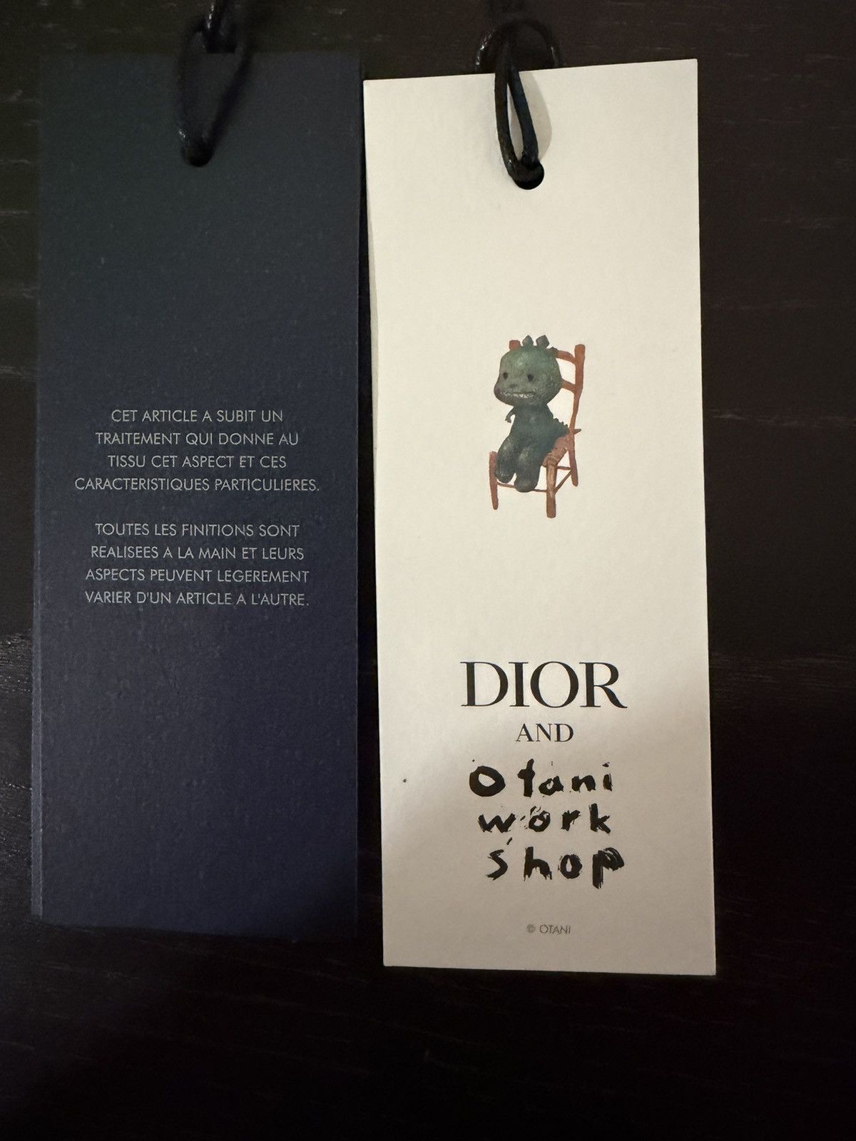 Dior Dior x Otani Workshop Embroidered Zip Hoodie – Navy XXL Size US XXL / EU 58 / 5 - 8 Thumbnail