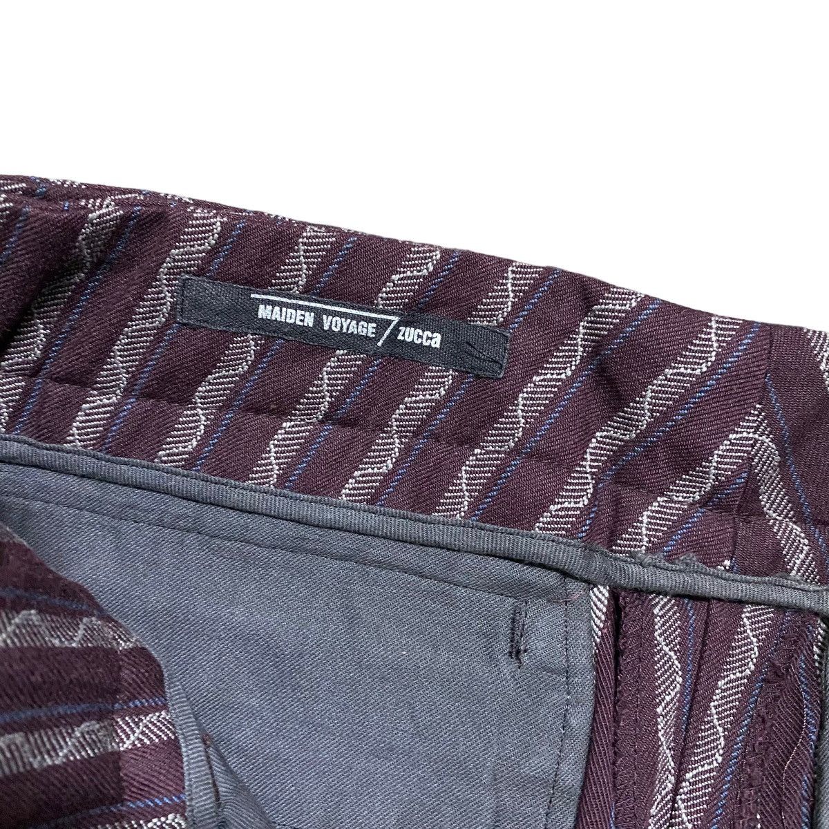CABANE de ZUCCa Maiden Voyage Zucca Double Waist Wide Leg Trouser Size 27" / US 4 / IT 40 - 8 Thumbnail
