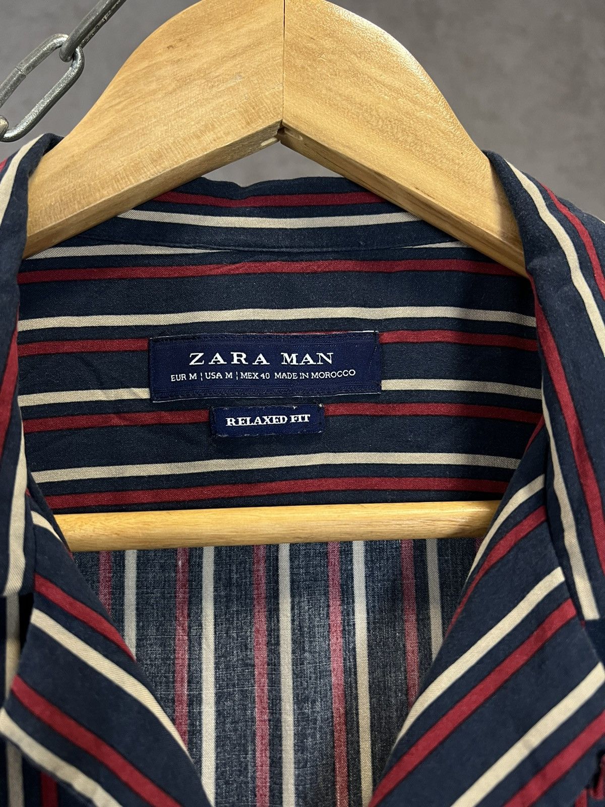 Zara Zara Man Hawaiian striped shirt Size US M / EU 48-50 / 2 - 3 Thumbnail