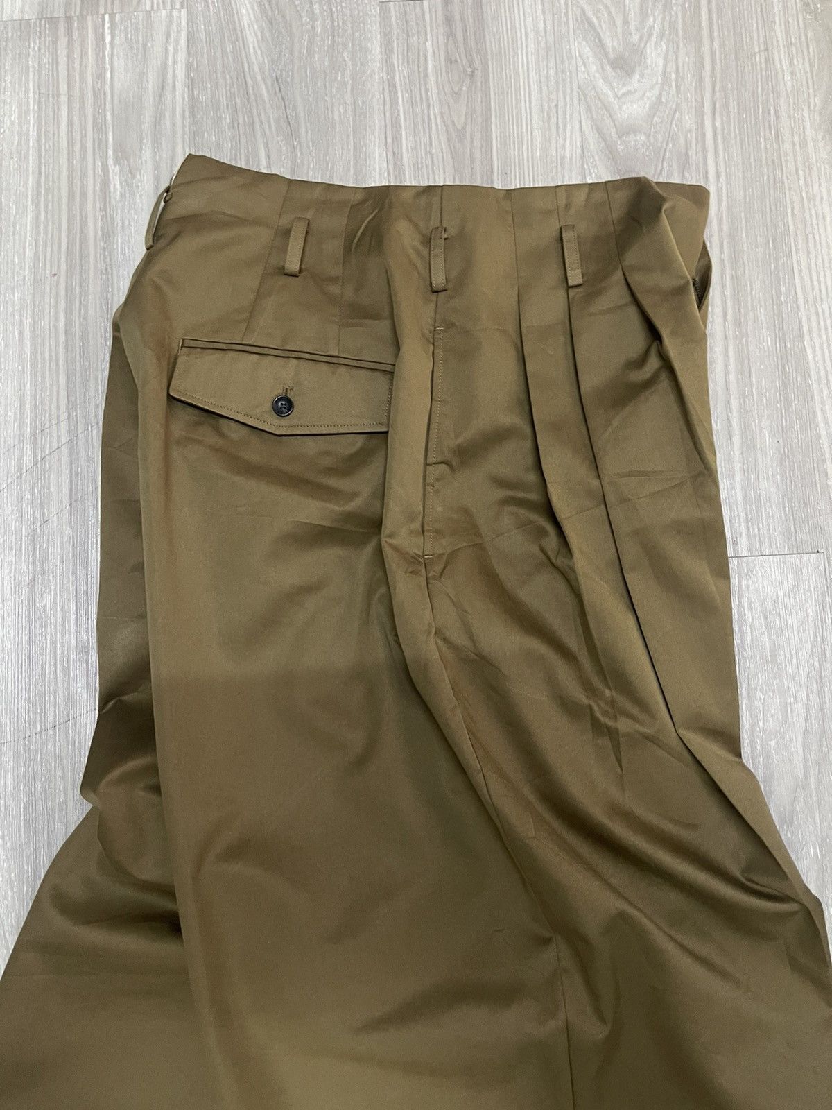 GU GU x And Beautiful People - Tuck Wide Pant Size US 30 / EU 46 - 10 Thumbnail