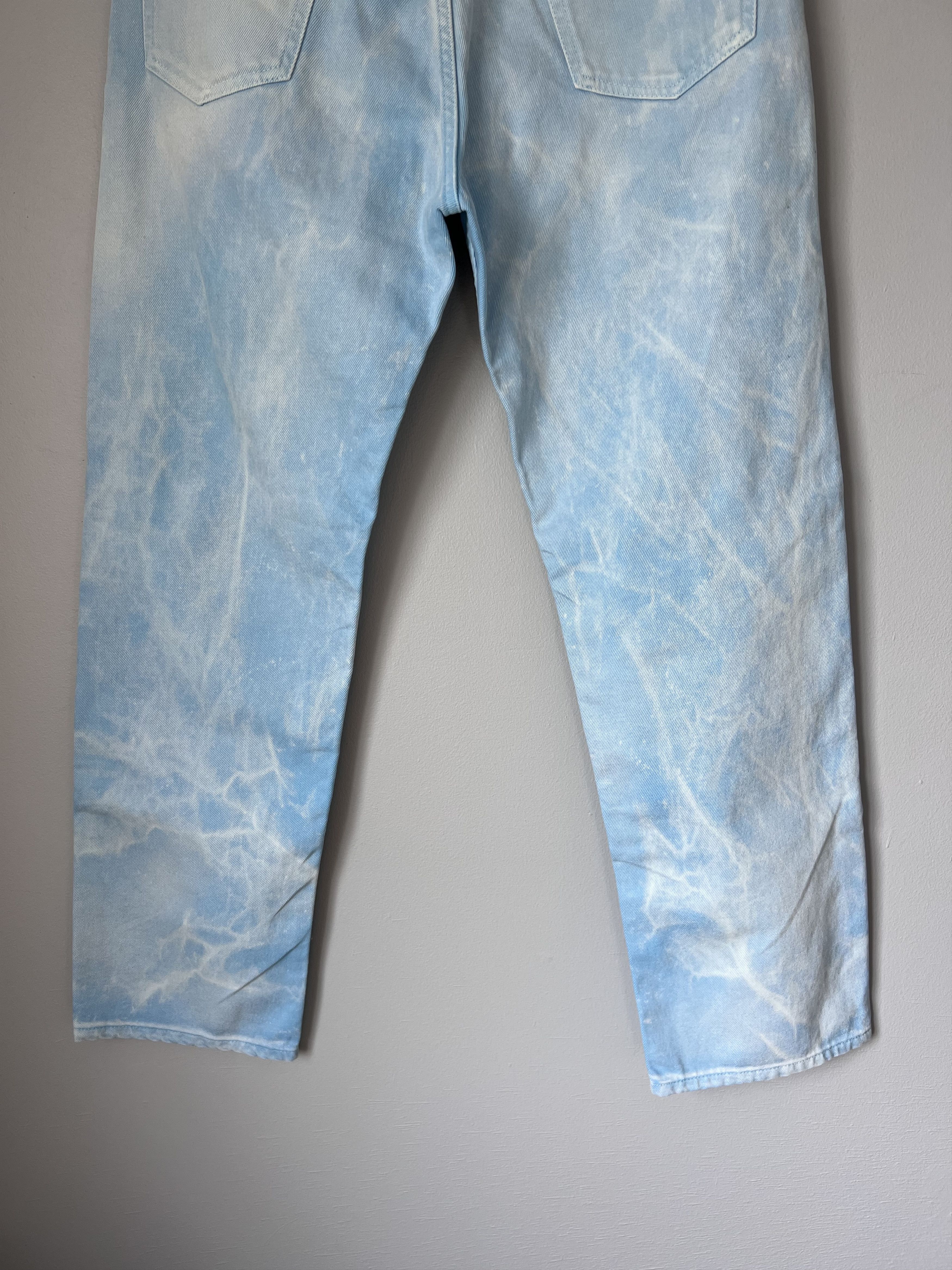Dries Van Noten Dries Van Noten Marble Jeans in Blue Size US 32 / EU 48 - 6 Thumbnail