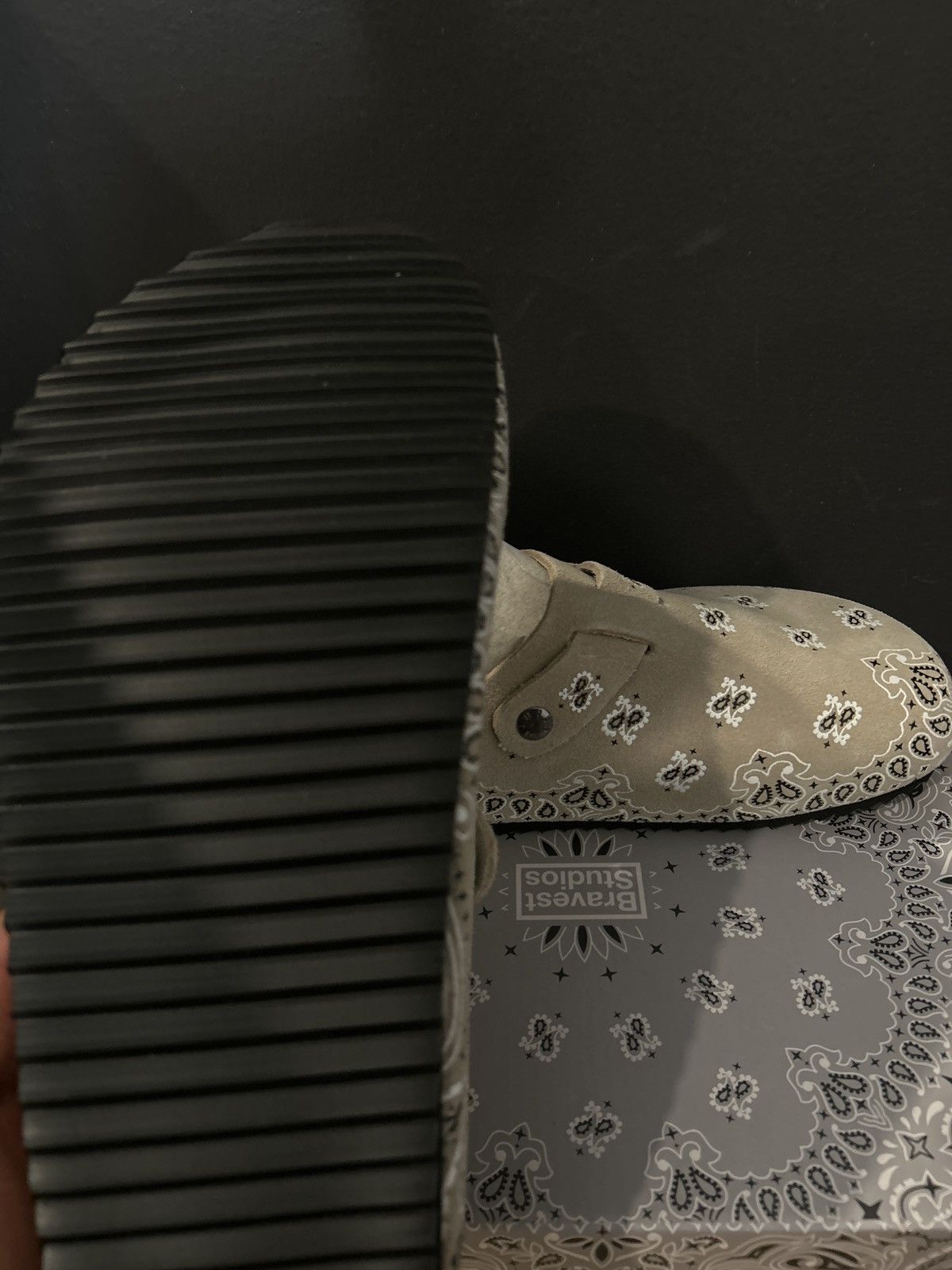 Bravest Studios Bravest Studious Suede Paisley Mules Size US 9 / EU 42 - 2 Thumbnail
