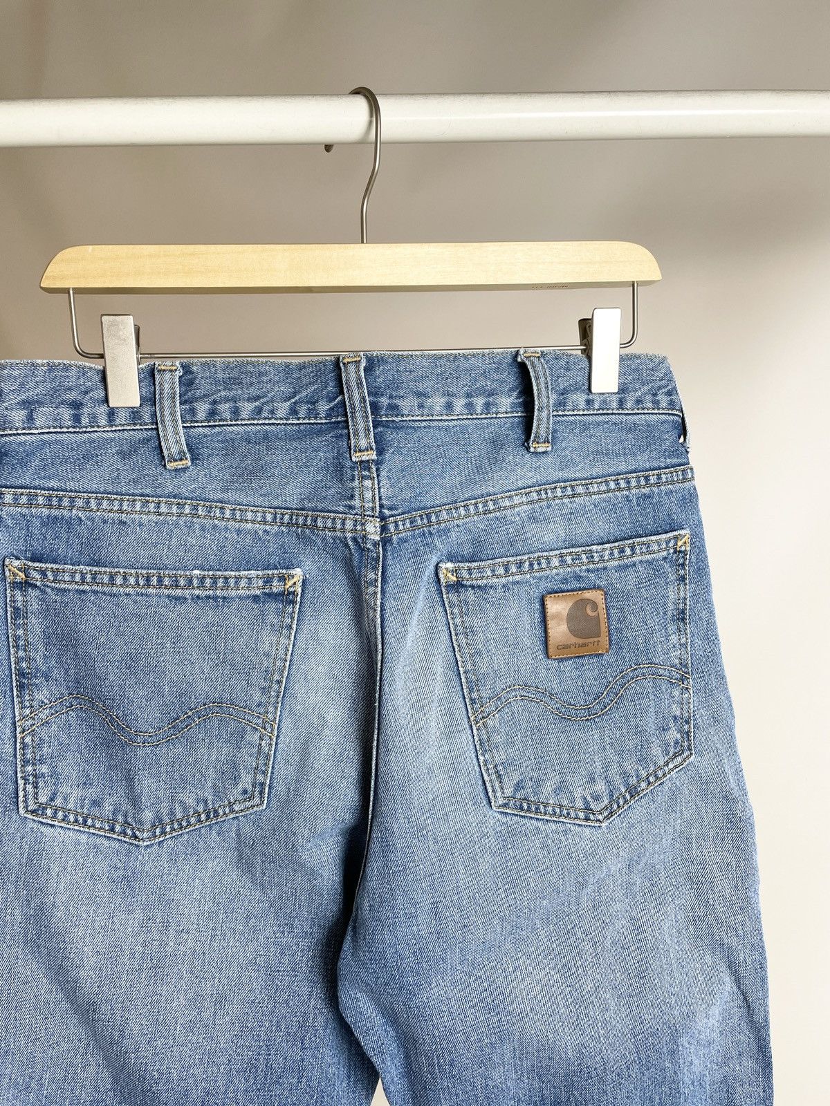Other VINTAGE 🤖 Carhartt Work in progress Jeans Shorts jorts Size US 30 / EU 46 - 3 Thumbnail