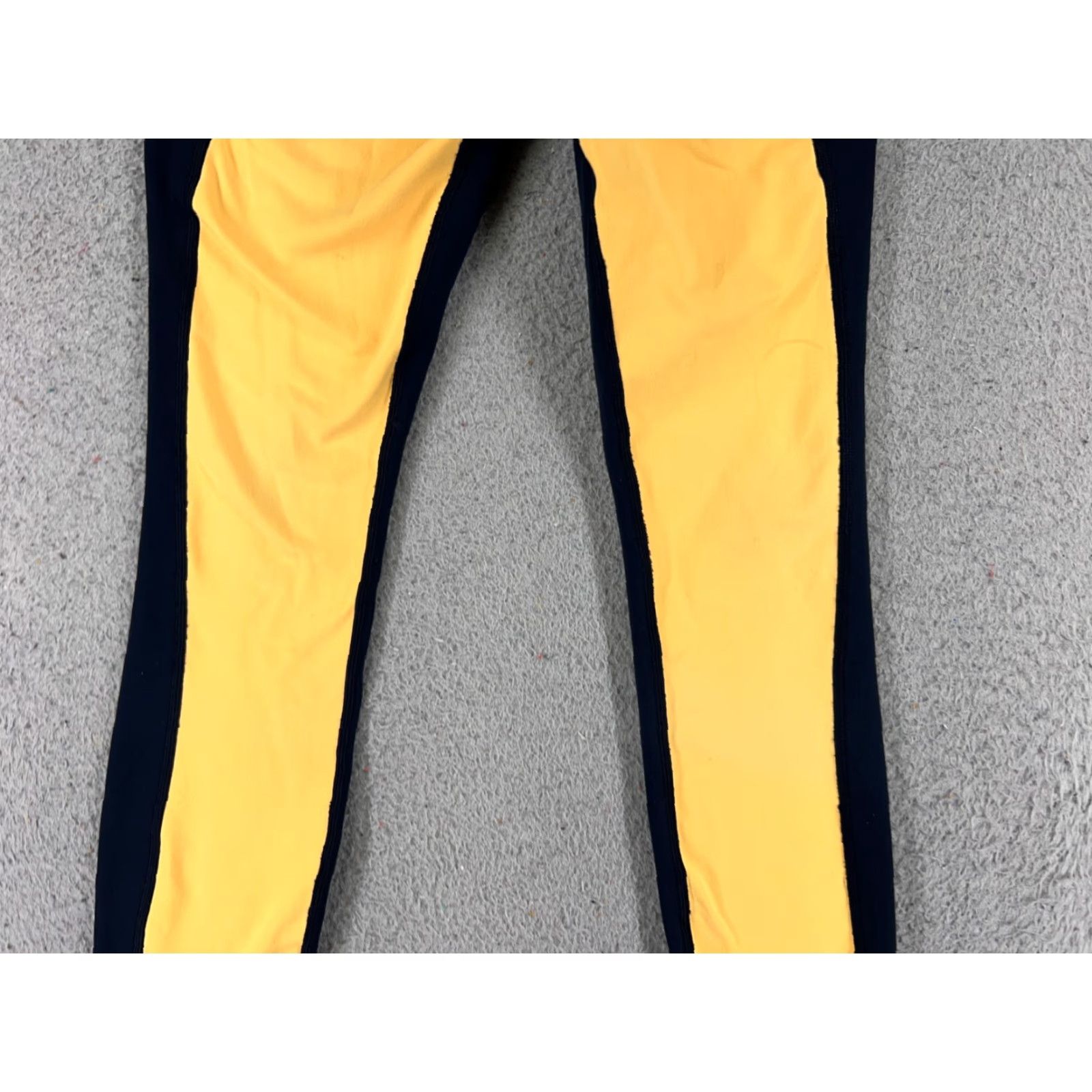 Lululemon Lululemon Wunder Under Pant Colorblock Yellow Blue Women's 4 Yoga Gym Straight Leg 30.5 in Inseam Pants Size 27" / US 4 / IT 40 - 3 Thumbnail