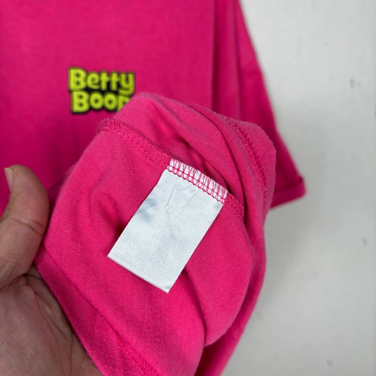 Cartoon Network Vintage Betty Boop Denifits Tee Y2K Pink Skater Baggy Shirt Size US XL / EU 56 / 4 - 6 Thumbnail