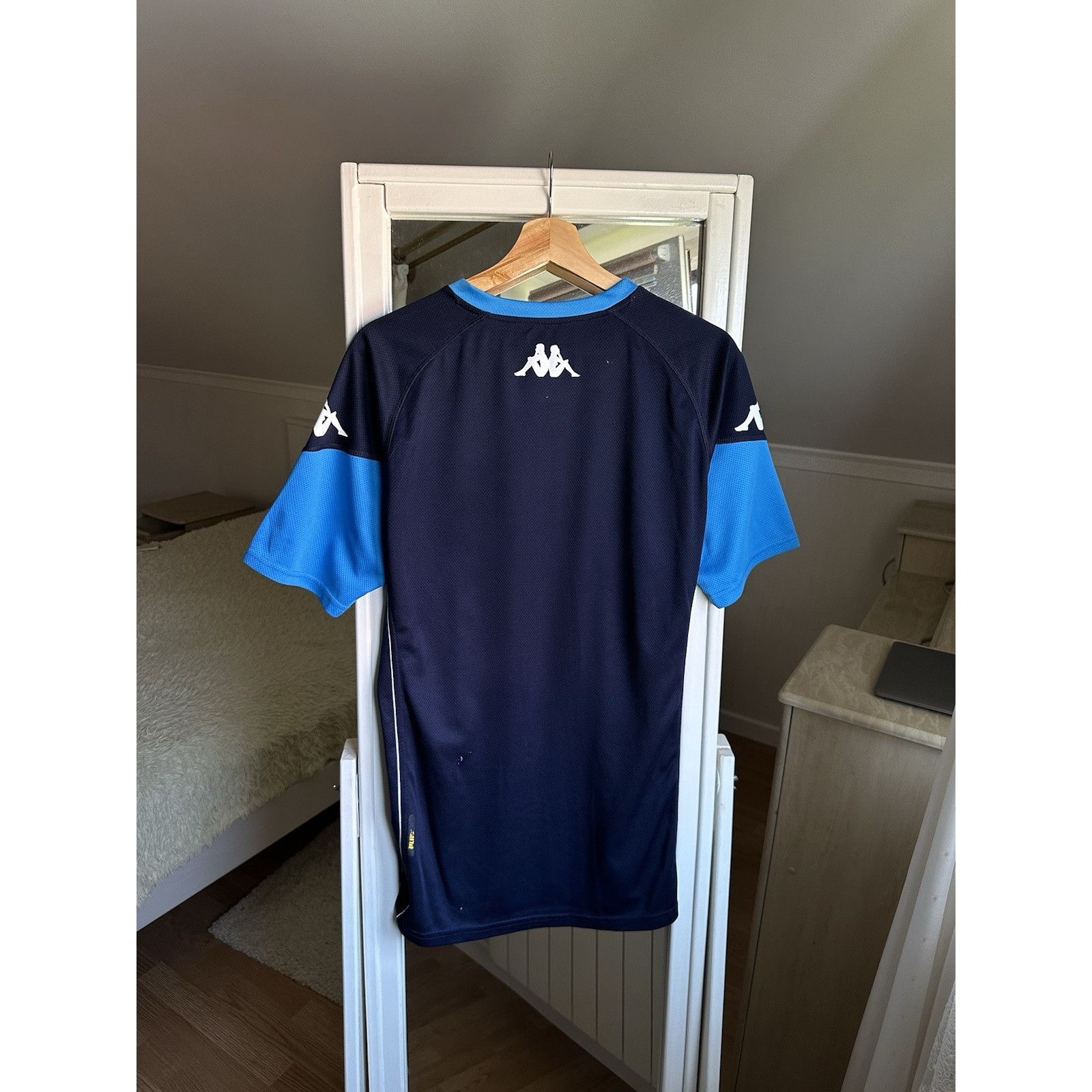 Kappa Leeds United 2016 2017 Third Football Shirt Soccer Jersey Ka Size US XL / EU 56 / 4 - 7 Thumbnail