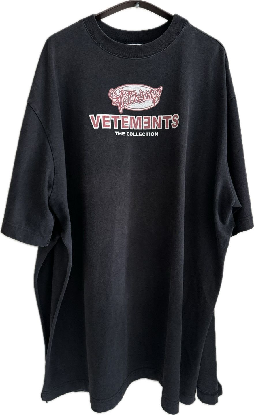 Vetements Vetements Eye Of Horus Black Oversized T-Shirt | Grailed