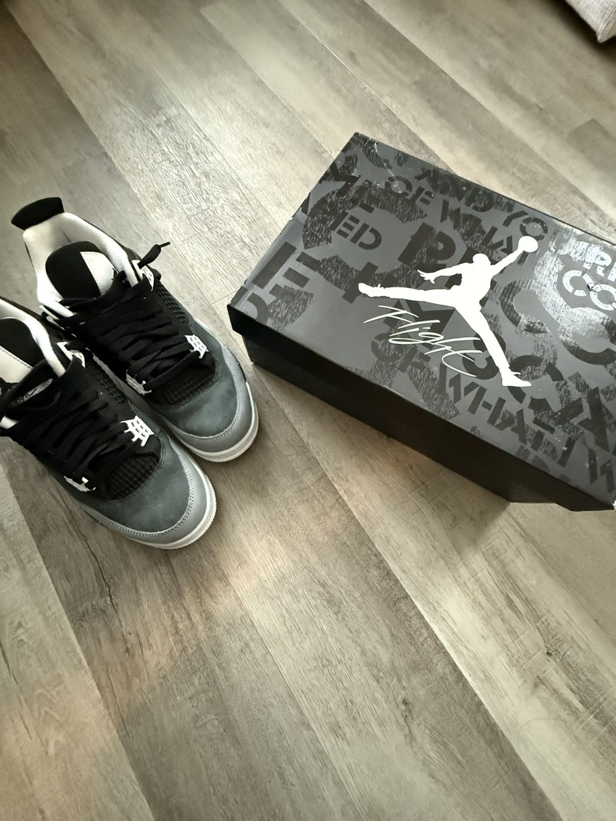 Jordan Brand Air Jordan 4 Retro ‘Fear’ Size US 10 / EU 43 - 1 Thumbnail