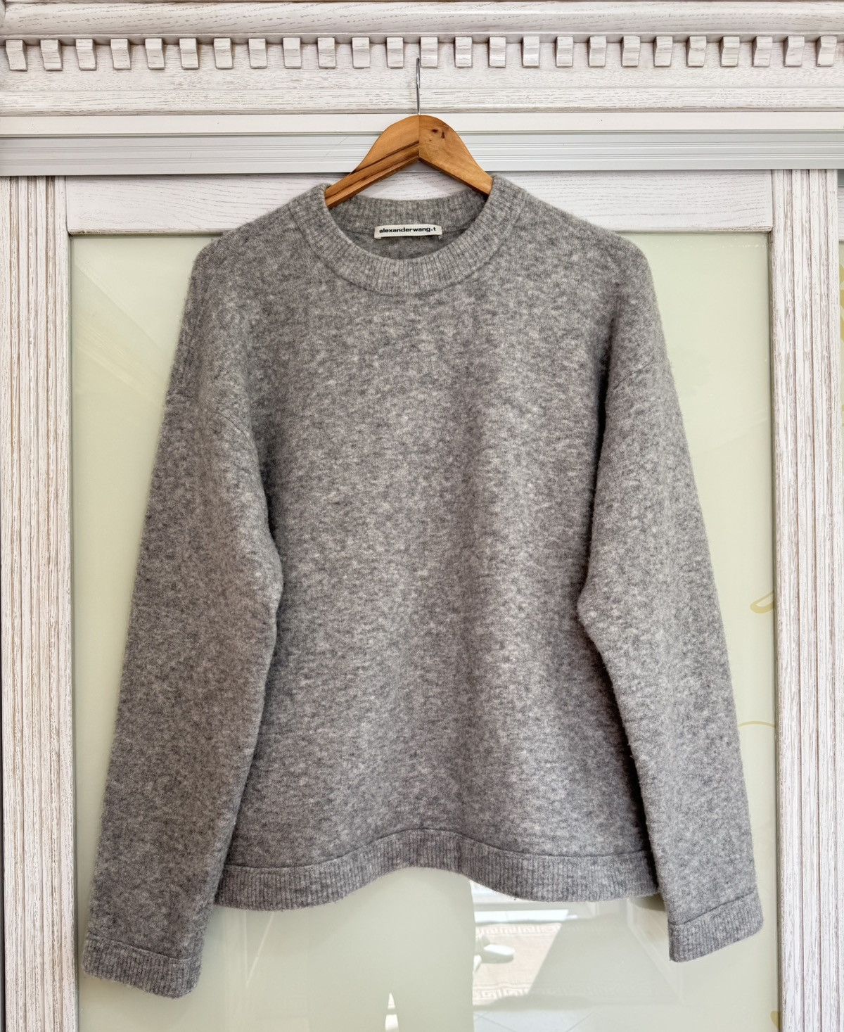 Alexander Wang Alehander Wang Wool Gray Sweater Size US XS / EU 42 / 0 - 1 Thumbnail