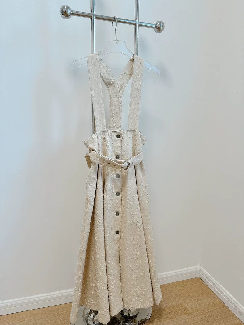 Dior Dior Beige strap skirt Size 42" / US 20 - 2 Thumbnail