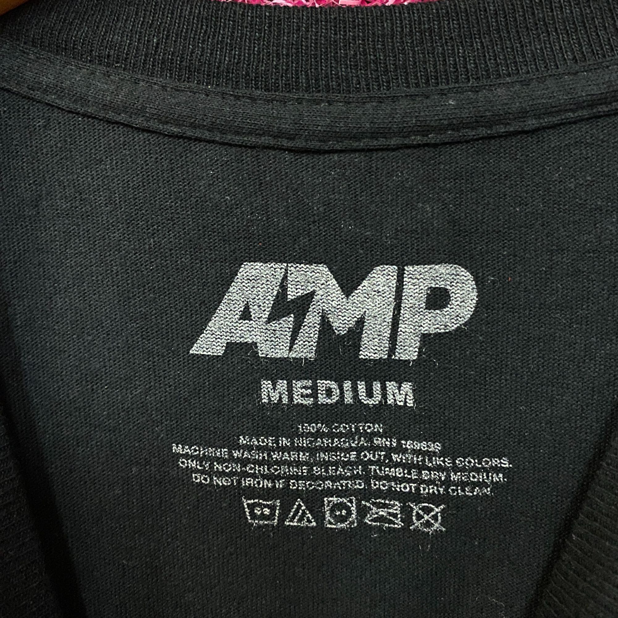 AMP AMP Skull Lightning Black T-Shirt Medium Size US M / EU 48-50 / 2 - 4 Thumbnail