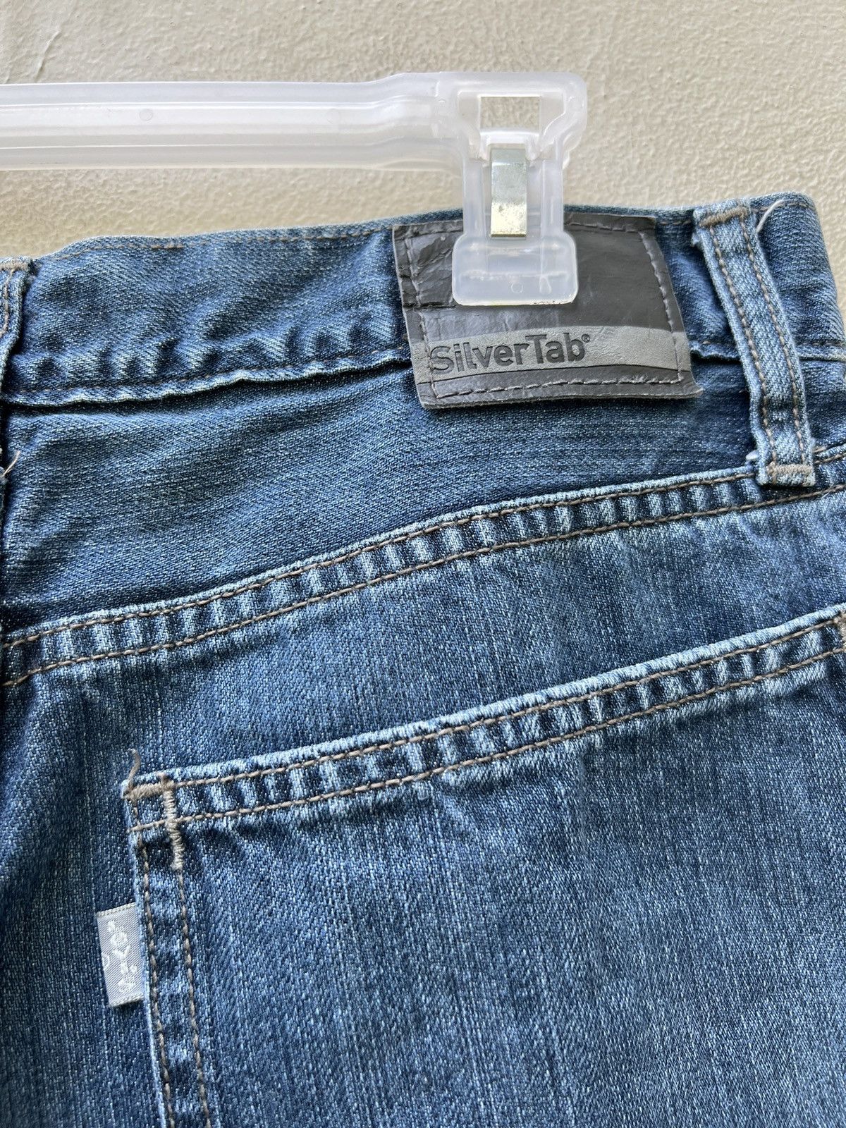 Levi's Vintage 2000s Levi’s Silvertab Denim Low + Loose Jeans Size US 30 / EU 46 - 18 Thumbnail