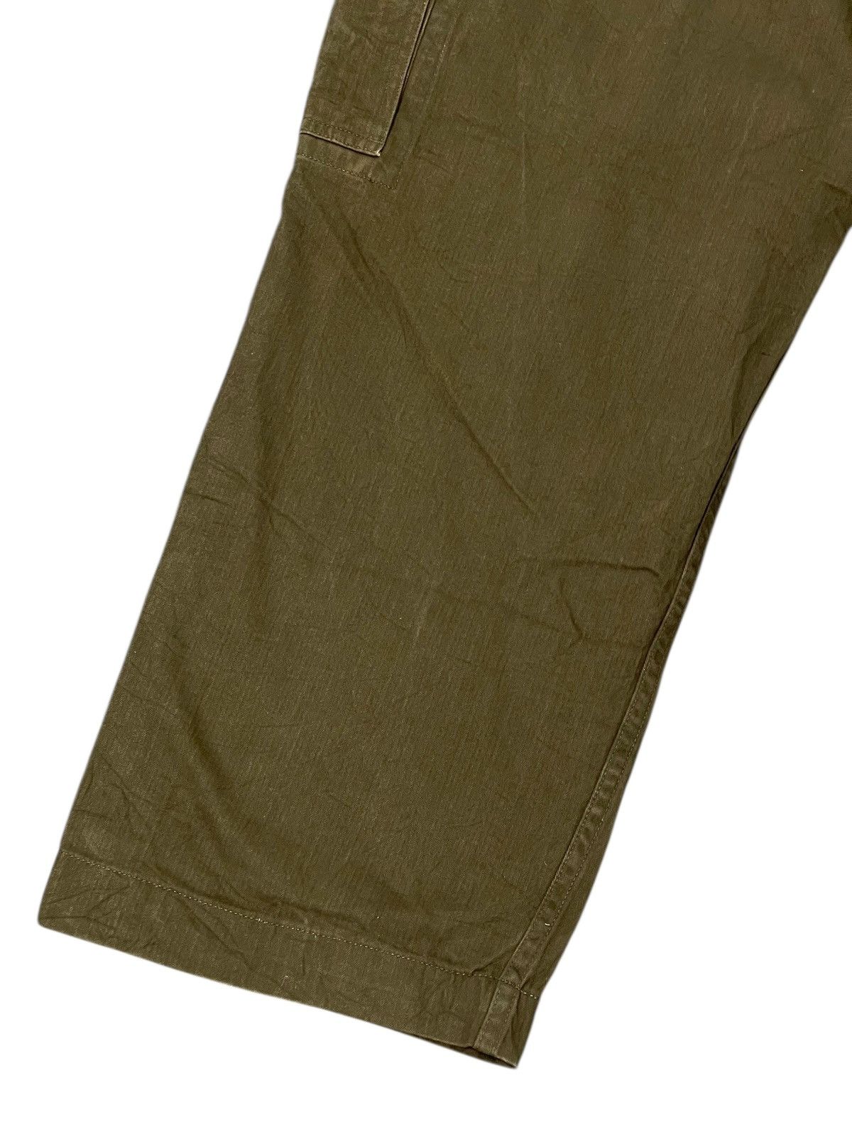 Polo Ralph Lauren Baggy Wide Cargo Polo Ralph Lauren Cargo Herringbones 4🟦0 Size US 35 - 11 Thumbnail