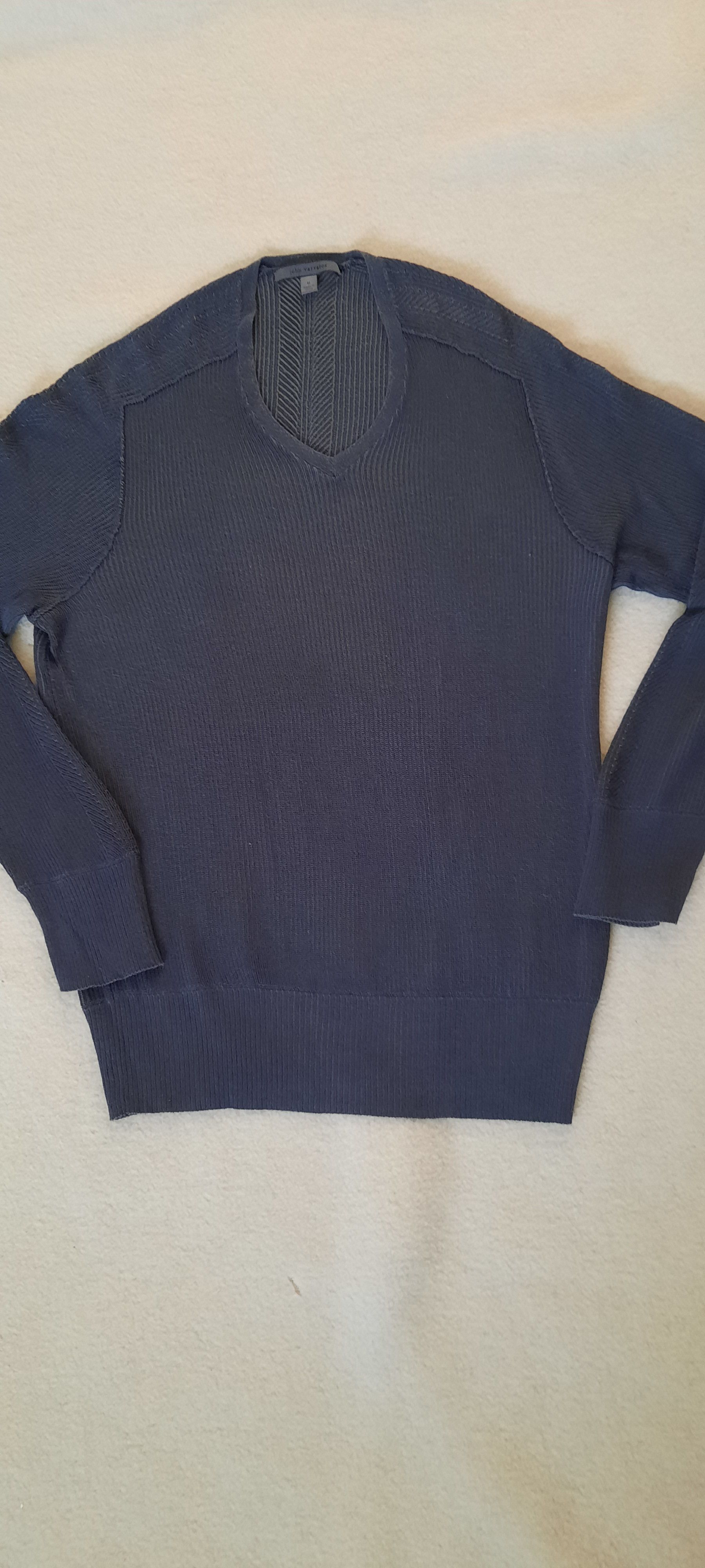 John Varvatos JOHN VARVATOS Men's Sweater Grayish Green Size M Size US M / EU 48-50 / 2 - 5 Thumbnail