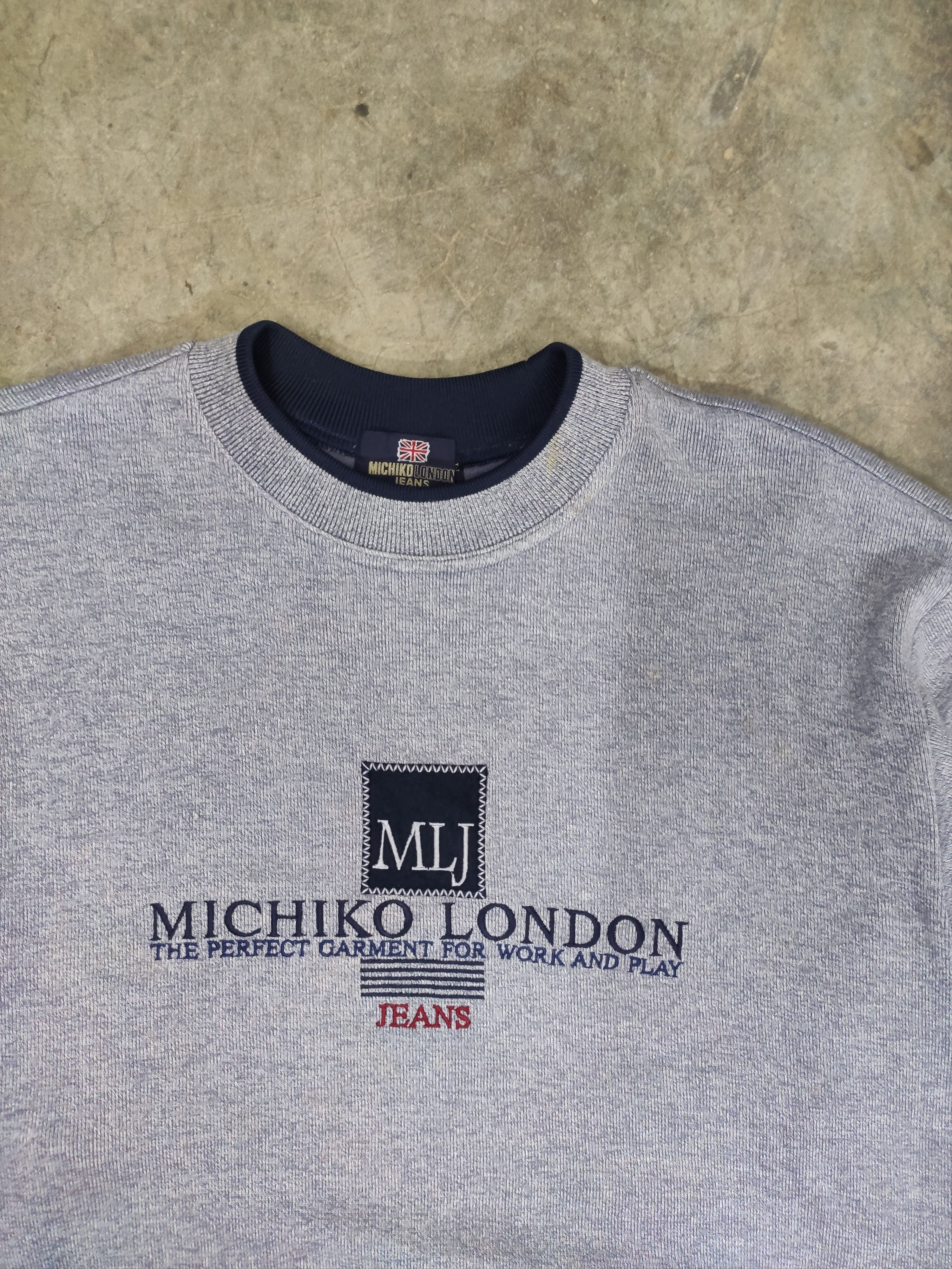 Michiko Koshino 🔥 Michiko London Jeans sweatshirt Size US M / EU 48-50 / 2 - 4 Thumbnail