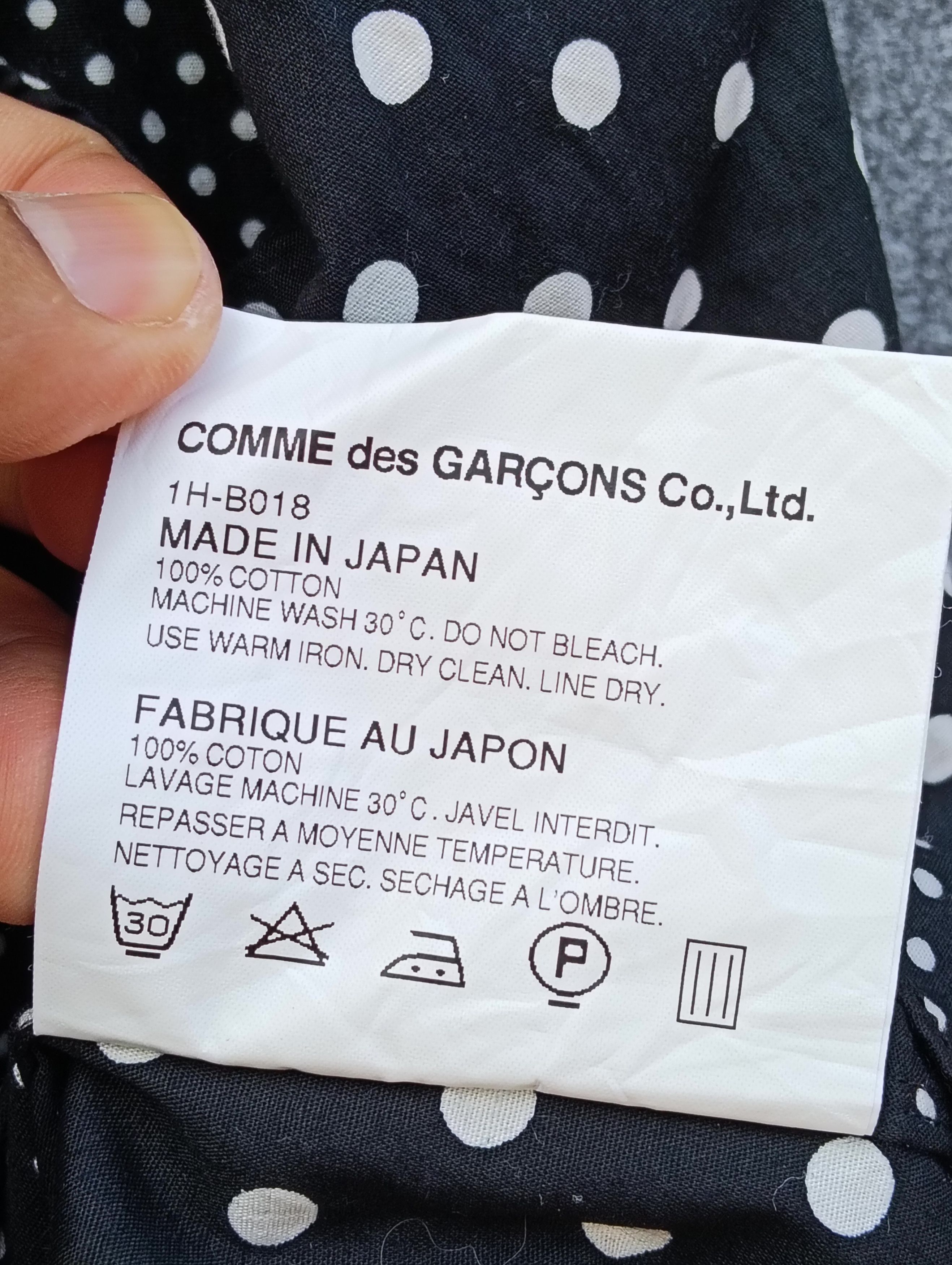 Comme des Garcons AD2011 Black Comme Des garcons long sleeve shirt size L. Size US L / EU 52-54 / 3 - 7 Thumbnail