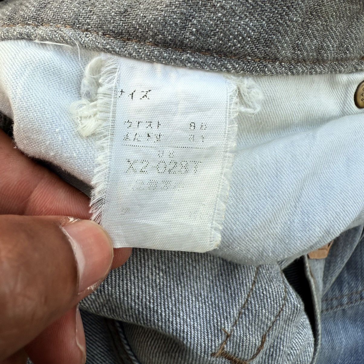 Japanese Brand × Jean × Vintage VINTAGE VILLAND STRAIGHT FADED RIPPEP JEAN DENIM PANTS Size US 36 / EU 52 - 12 Thumbnail