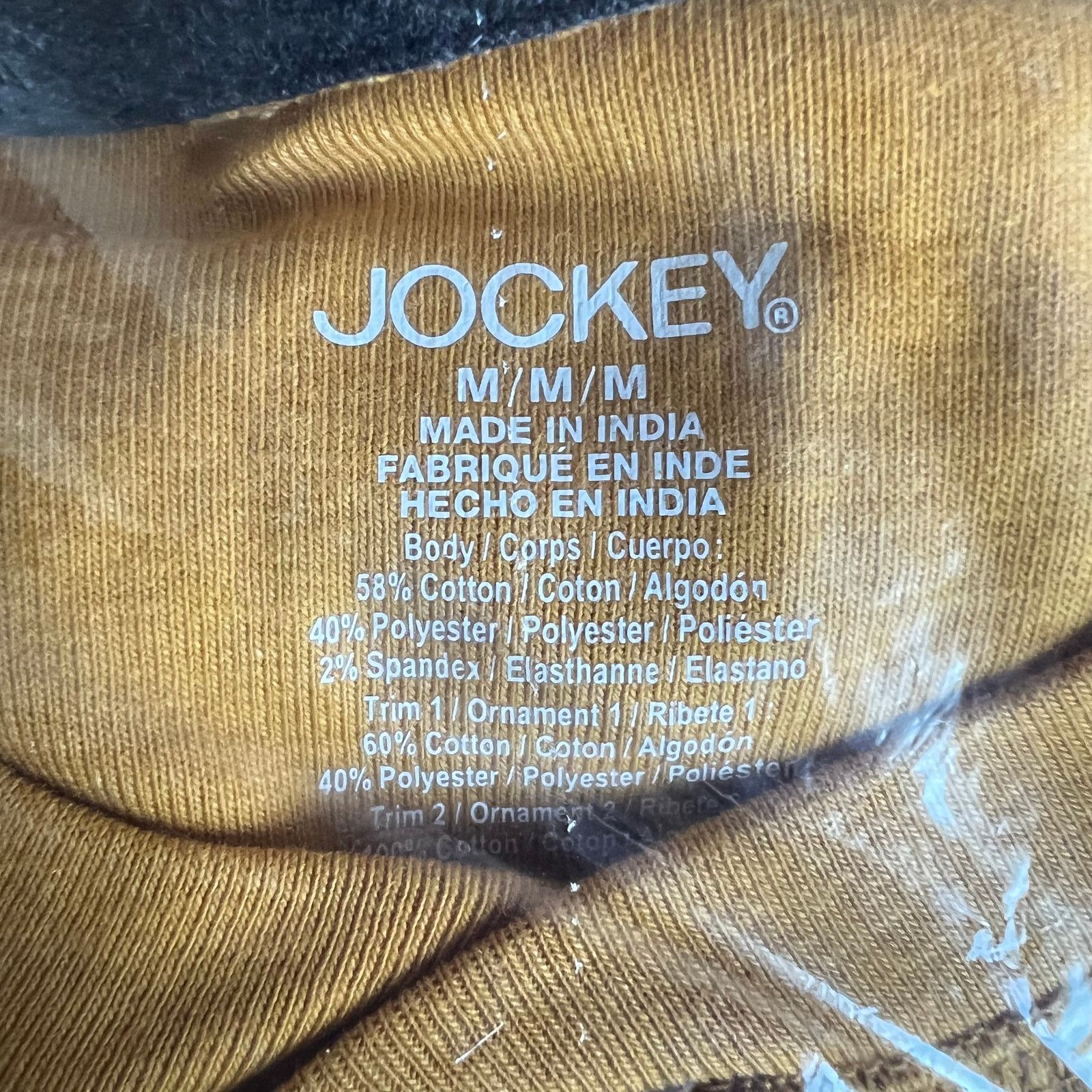 Jockey Jockey Yellow Waffle Henley Long Sleeve Top, M Size US M / EU 48-50 / 2 - 9 Thumbnail