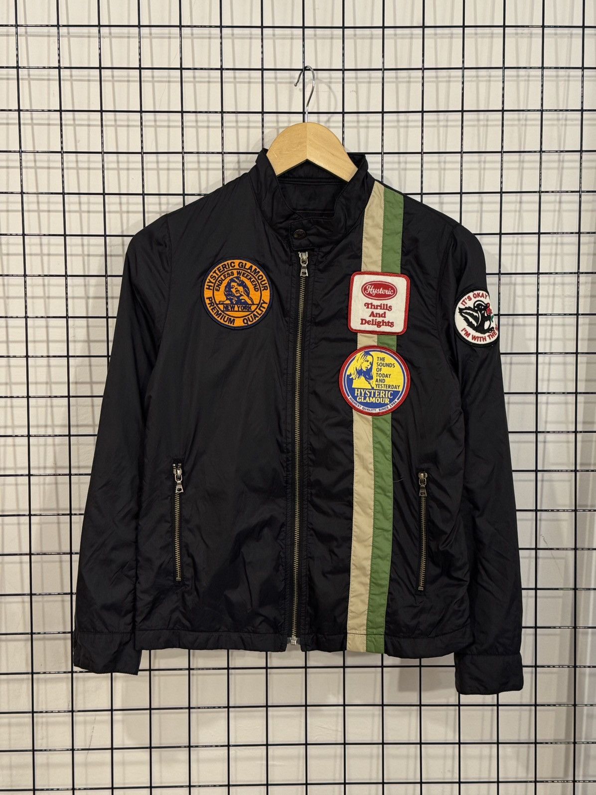 Hysteric Glamour Hysteric Glamour patchwork nylon jacket Size US S / EU 44-46 / 1 - 1 Thumbnail