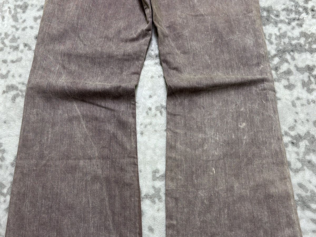 If Six Was Nine Vintage Flared WOW Jeans Acid Wash Purple Denim Size US 30 / EU 46 - 12 Thumbnail