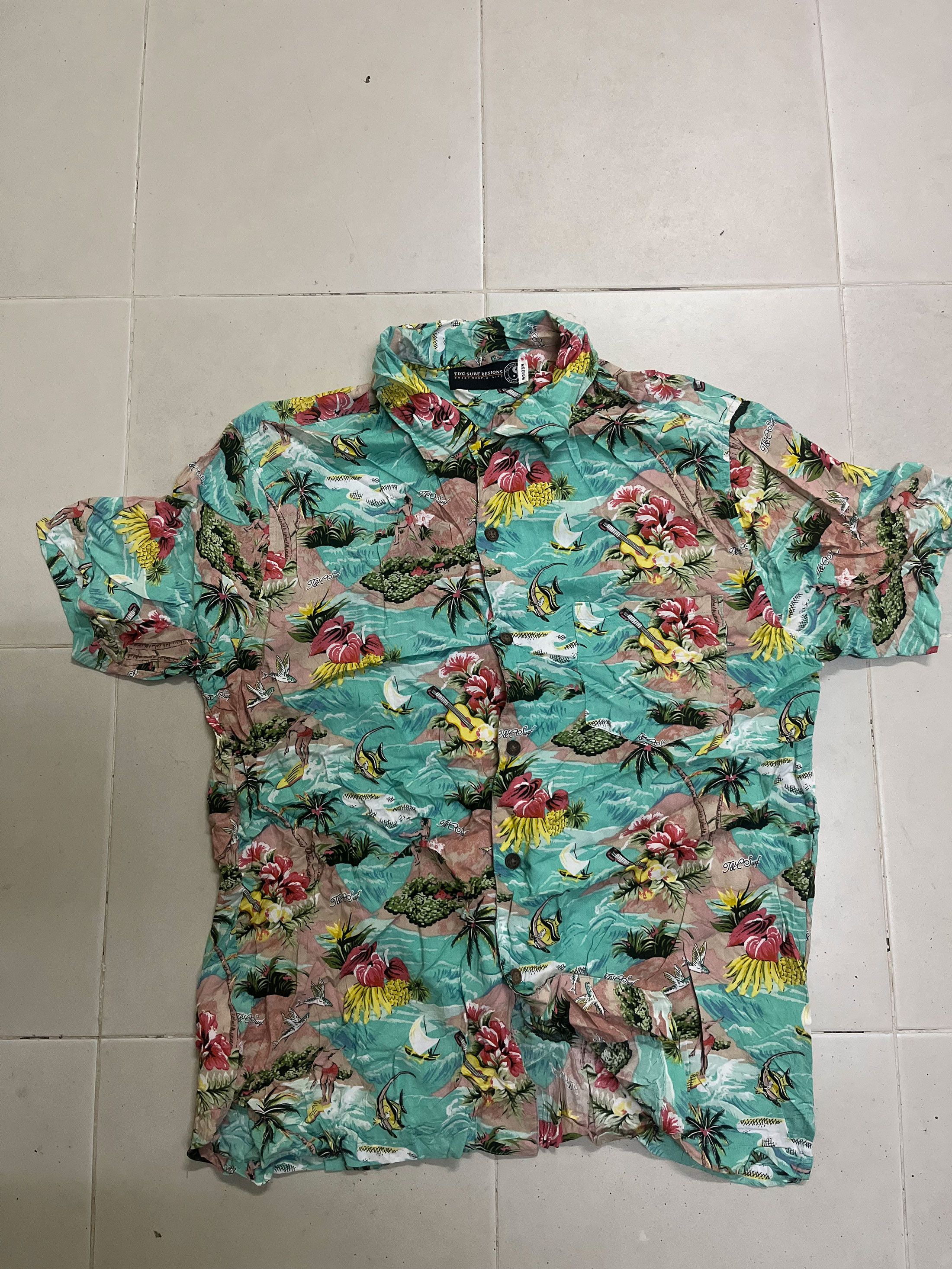 Sci-Fi Fantasy T&C Surf Short Sleeve Hawaii Hawaii Full Printed Size US M / EU 48-50 / 2 - 1 Thumbnail
