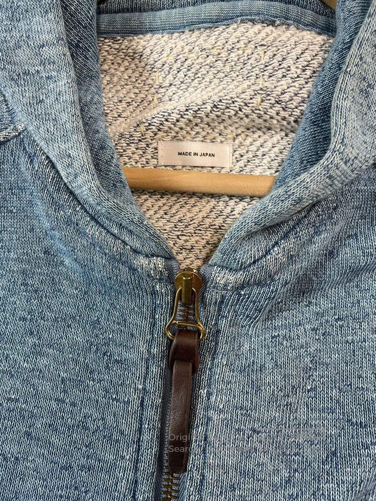 Visvim visvim indigo zip-up hoodie for men. Size US M / EU 48-50 / 2 - 3 Thumbnail