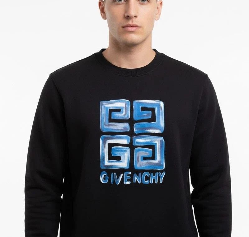 Givenchy o1srvl11e0326 Slim Fit Sweatshirt in Black Size US XS / EU 42 / 0 - 2 Thumbnail