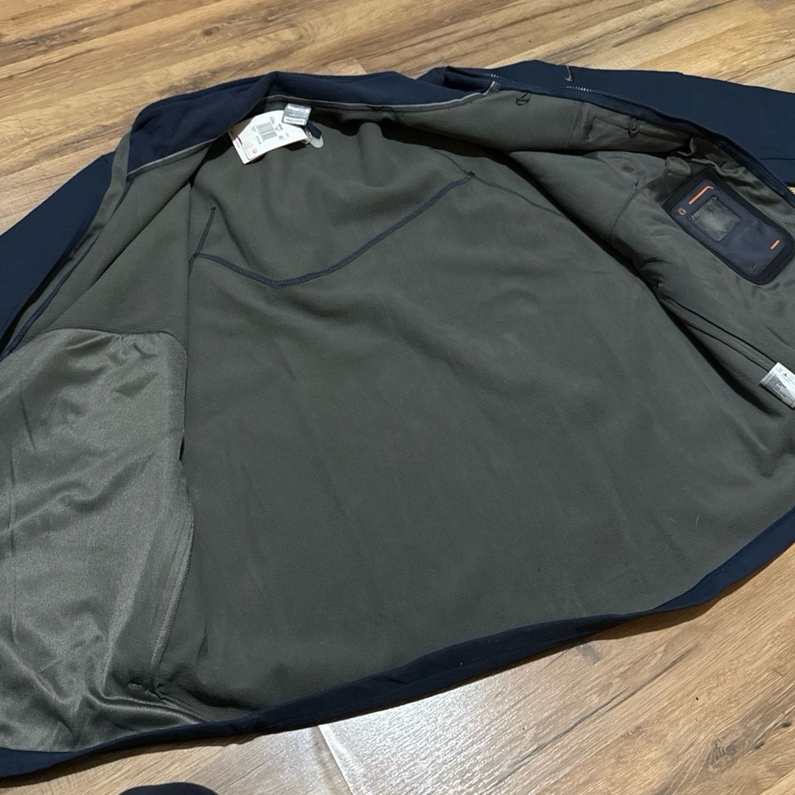 Nike 2007 Nike Fit Therma Zip Up Jacket Size US XXL / EU 58 / 5 - 10 Thumbnail
