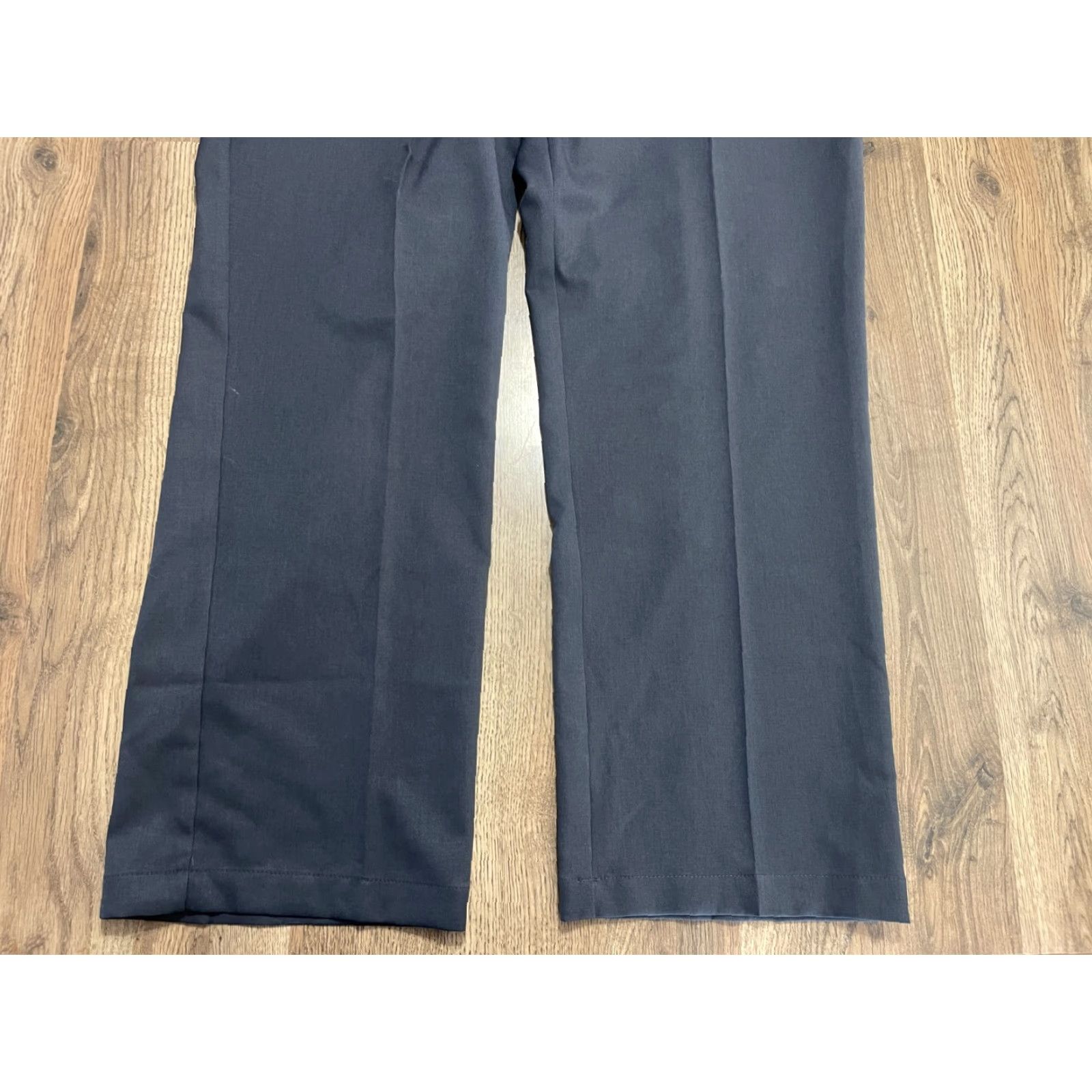 Haggar Haggar Mens Pants 38x30 Blue Classic Fit Pleated Dress Pants COOL18PRO Mens Clothing Pants Size US 38 / EU 54 - 3 Thumbnail