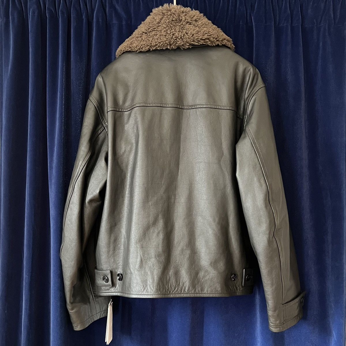 Lemaire Lemaire FW24 Quilted Leather Shearling Blouson Size US M / EU 48-50 / 2 - 2 Thumbnail