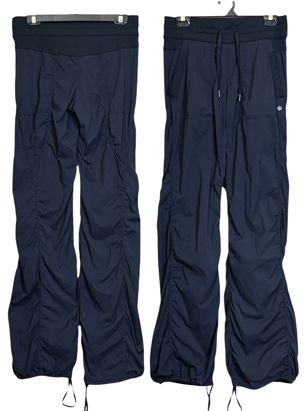 Nice🔥LULULEMON ATHLETICA dark blue striped running pants