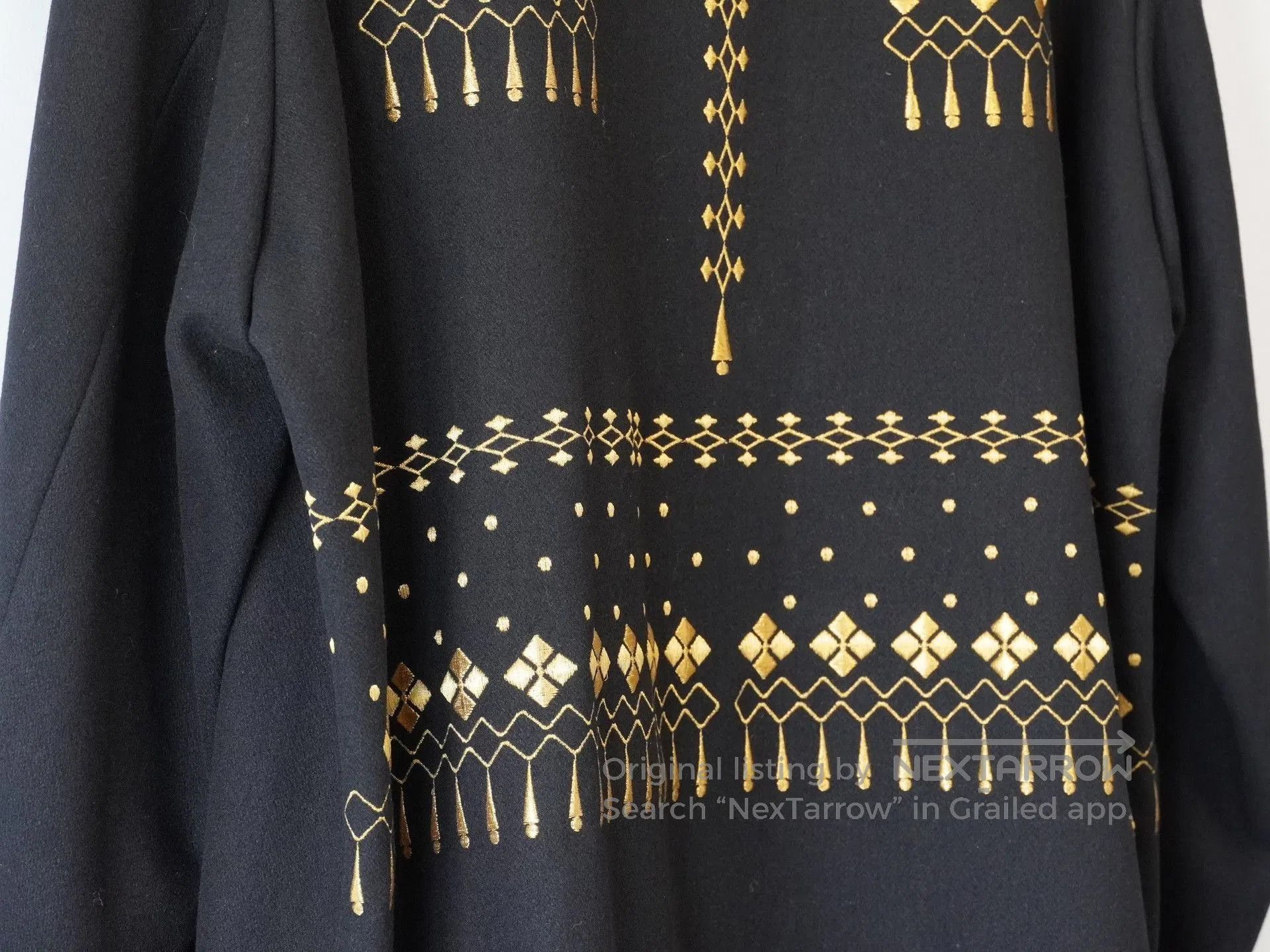 Yohji Yamamoto yohji yamamoto gold embroidered jacket. Size US M / EU 48-50 / 2 - 7 Thumbnail