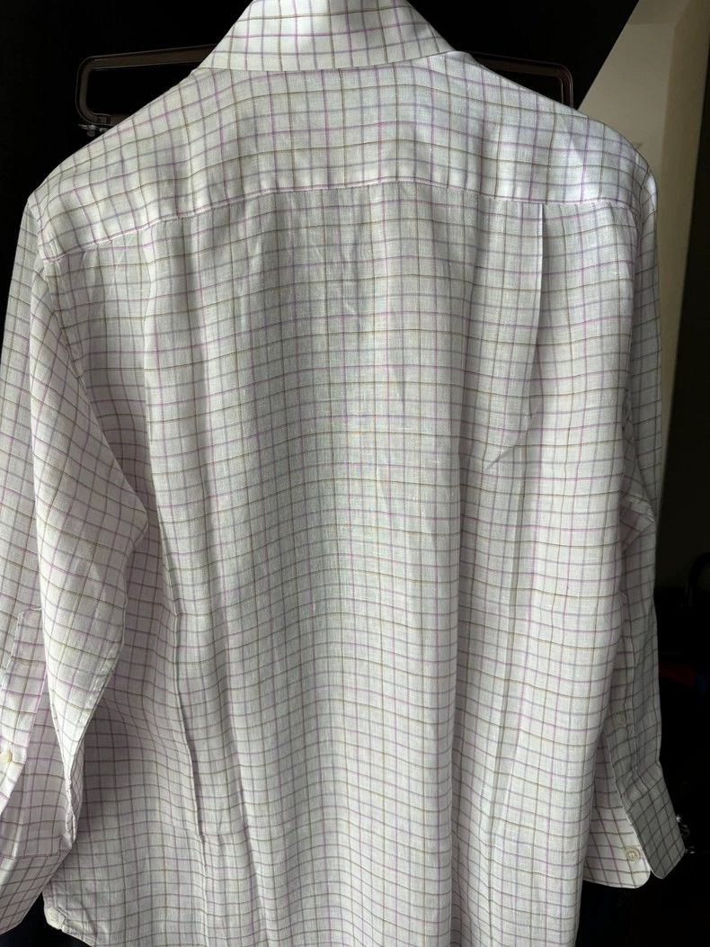 Loro Piana LORO PIANA Flaxen shirt Size US L / EU 52-54 / 3 - 6 Thumbnail