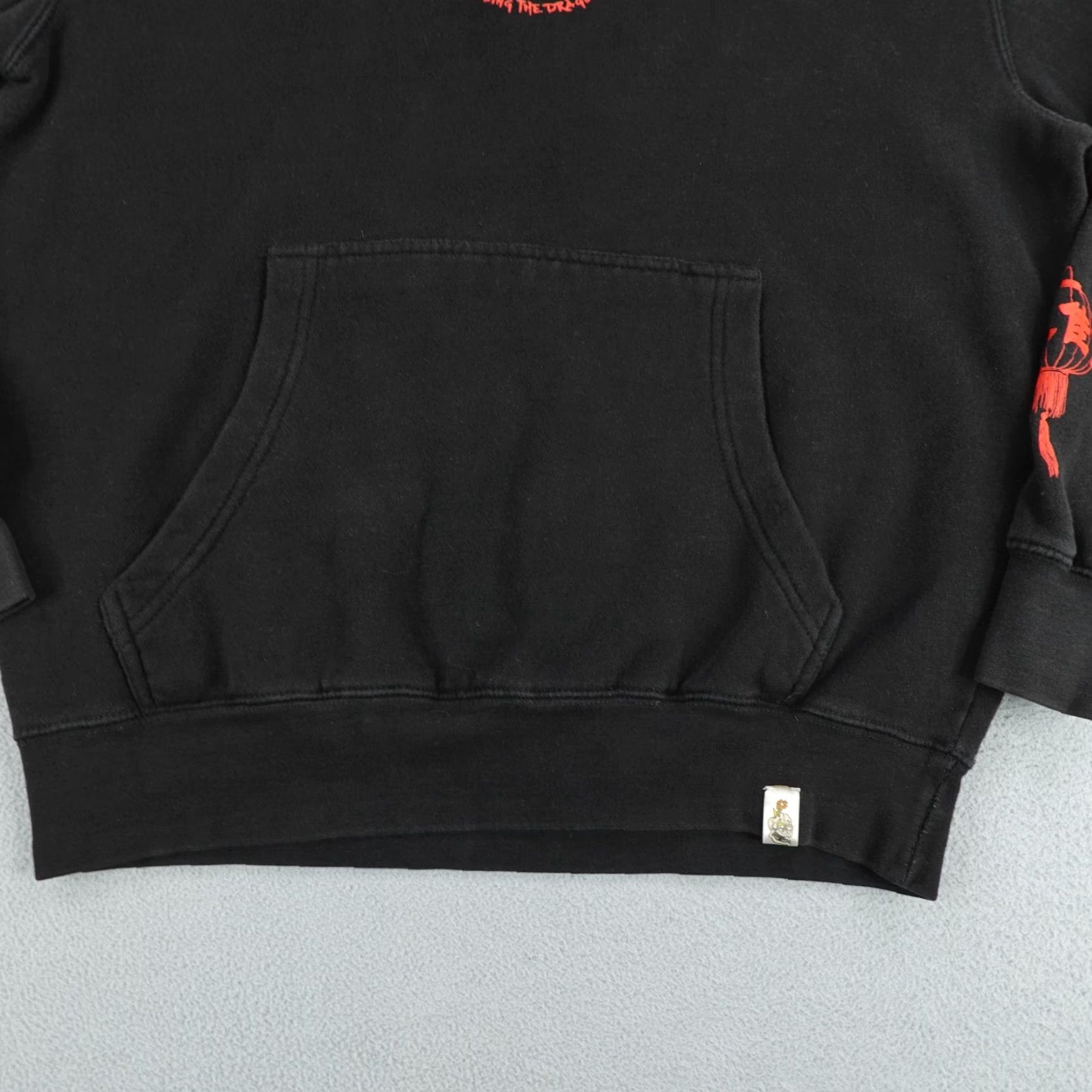 Vintage Your Highness Hoodie Mens Medium Black Graphic Print Hooded Pullover Sweatshirt Size US M / EU 48-50 / 2 - 6 Thumbnail