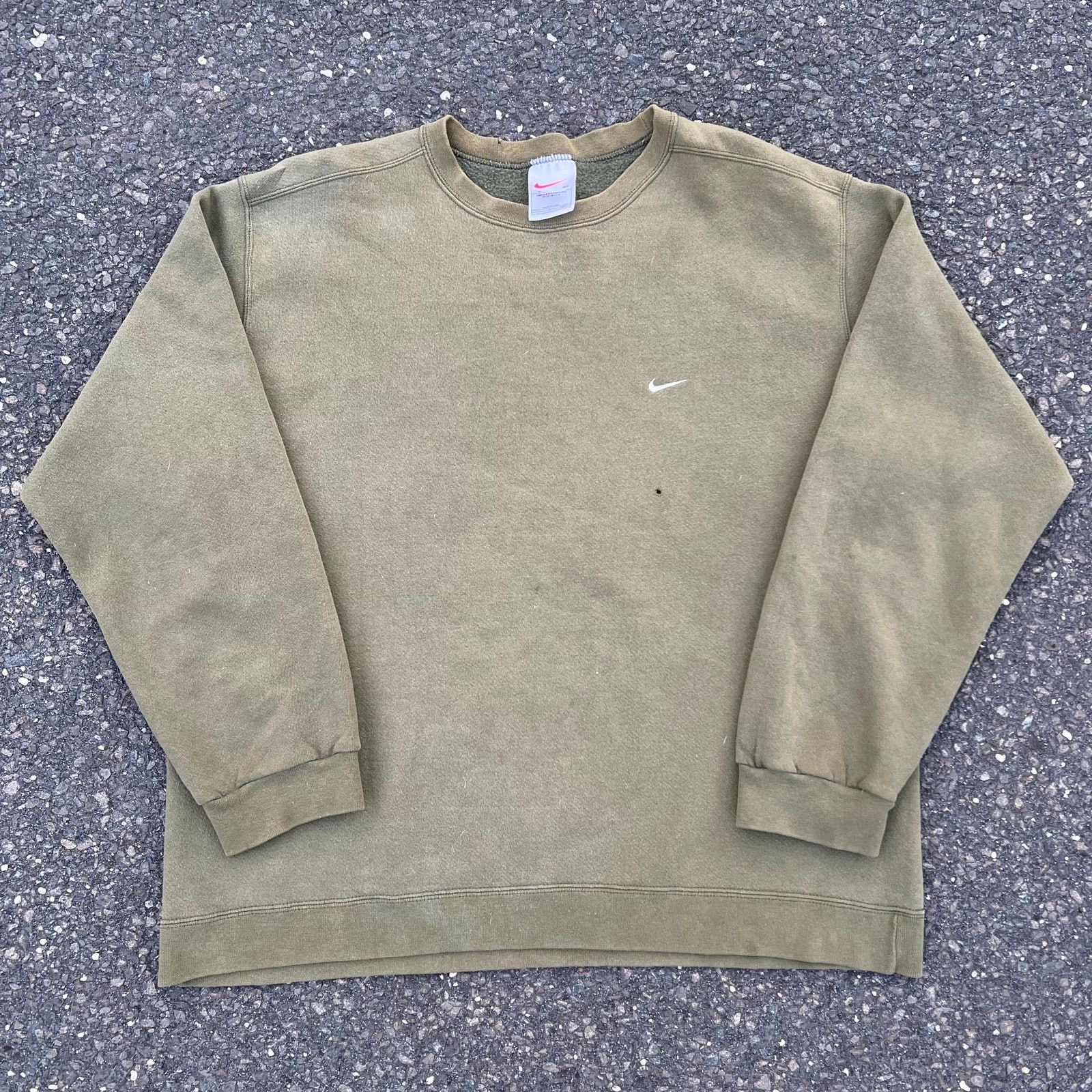 image of Nike Pistachio Green 90's Nike Crewneck Sweatshirt, Men's (Size XL)