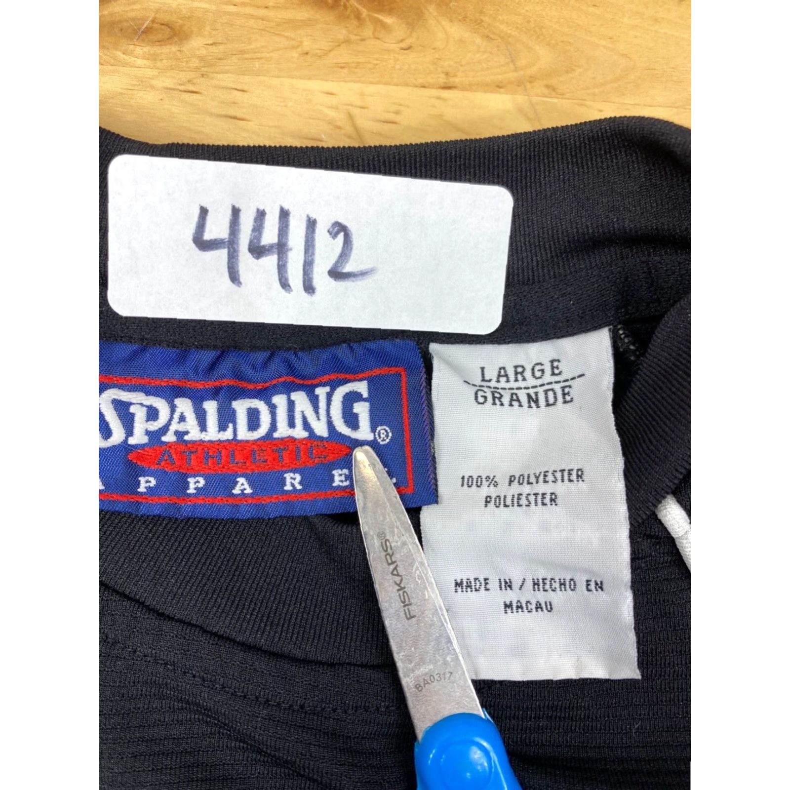 Spalding Spalding Sleeveless T-Shirt Solid Black L Sports Men 4412 Size US L / EU 52-54 / 3 - 3 Thumbnail