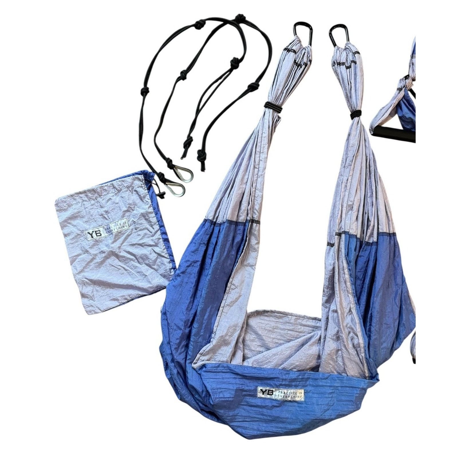 Other YOGABODY Practice is Everything Yoga Trapeze Swing Purple Size ONE SIZE - 9 Thumbnail