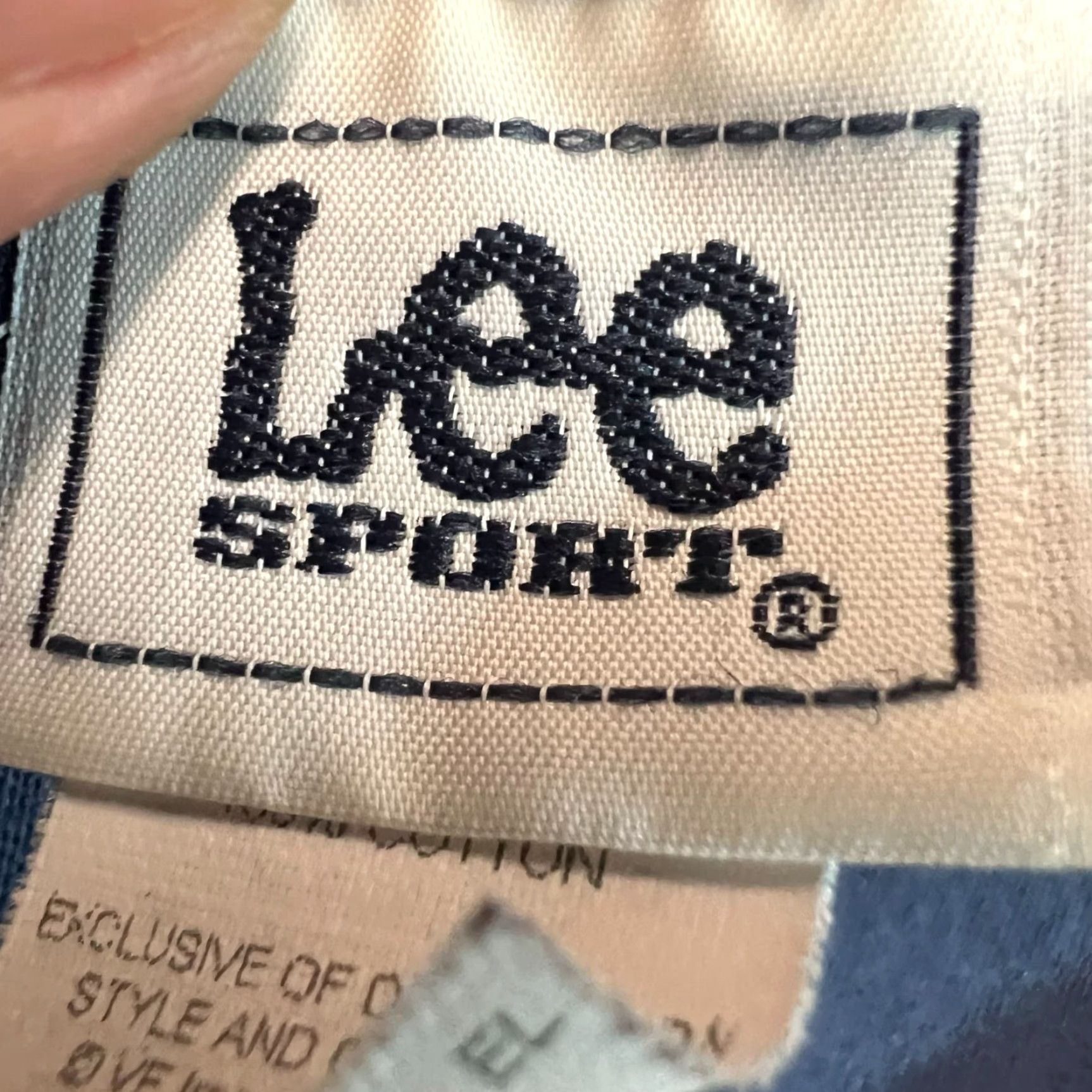 Lee Lee Graphic T Shirt Blue 2005 Size M Adult Tag Size US M / EU 48-50 / 2 - 5 Thumbnail