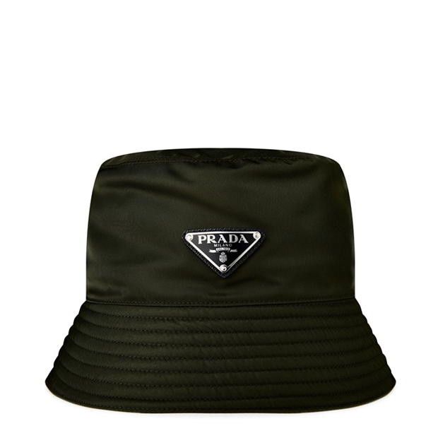 Prada Men'S Plain Nylon Bucket Hat Size ONE SIZE - 1 Thumbnail