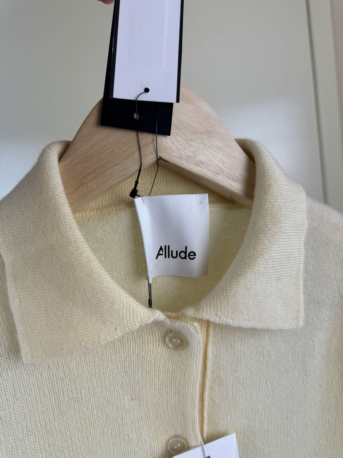 Allude Allude cashmere yellow polo sweater Brunello Cucinelli Size S / US 4 / IT 40 - 13 Thumbnail