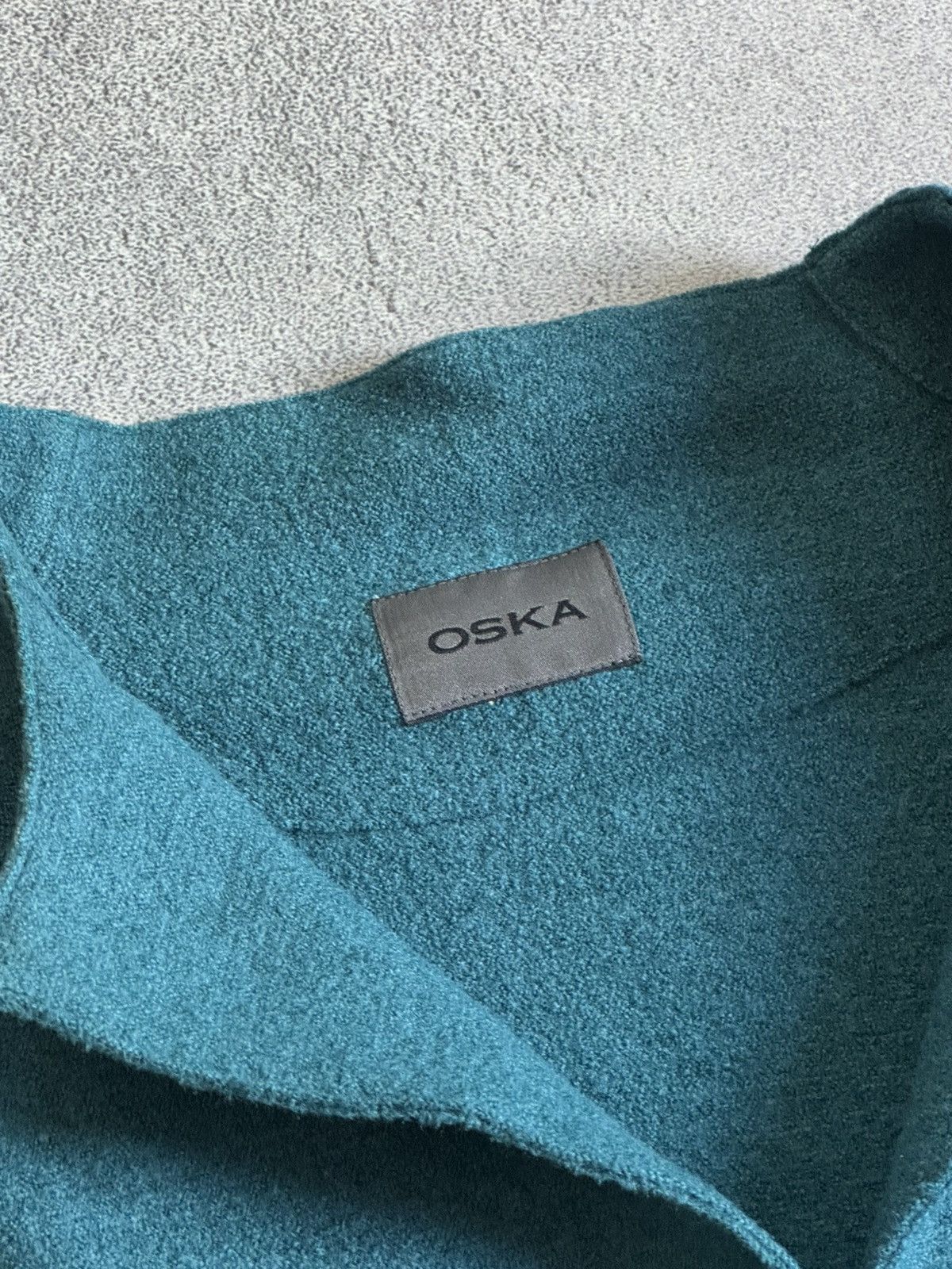 OSKA Oska 5size virgin wool relaxed jacket coat Avantgarde 🇩🇪 Size XXL / US 16-18 / IT 52-54 - 4 Thumbnail