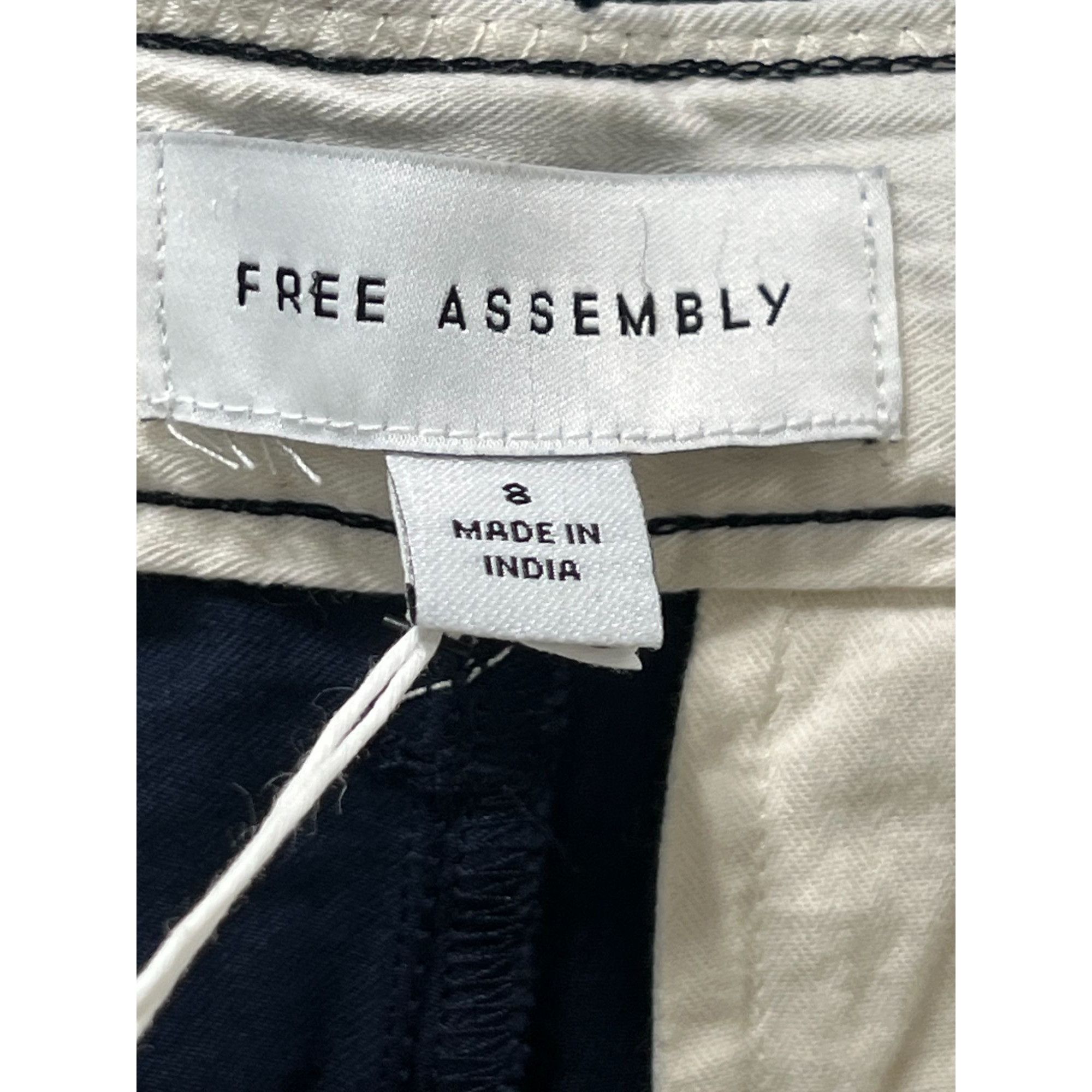 Other Free Assembly - Women's Wide Leg Chino Pants - Blue - 8 Size 30" / US 8 / IT 44 - 13 Thumbnail
