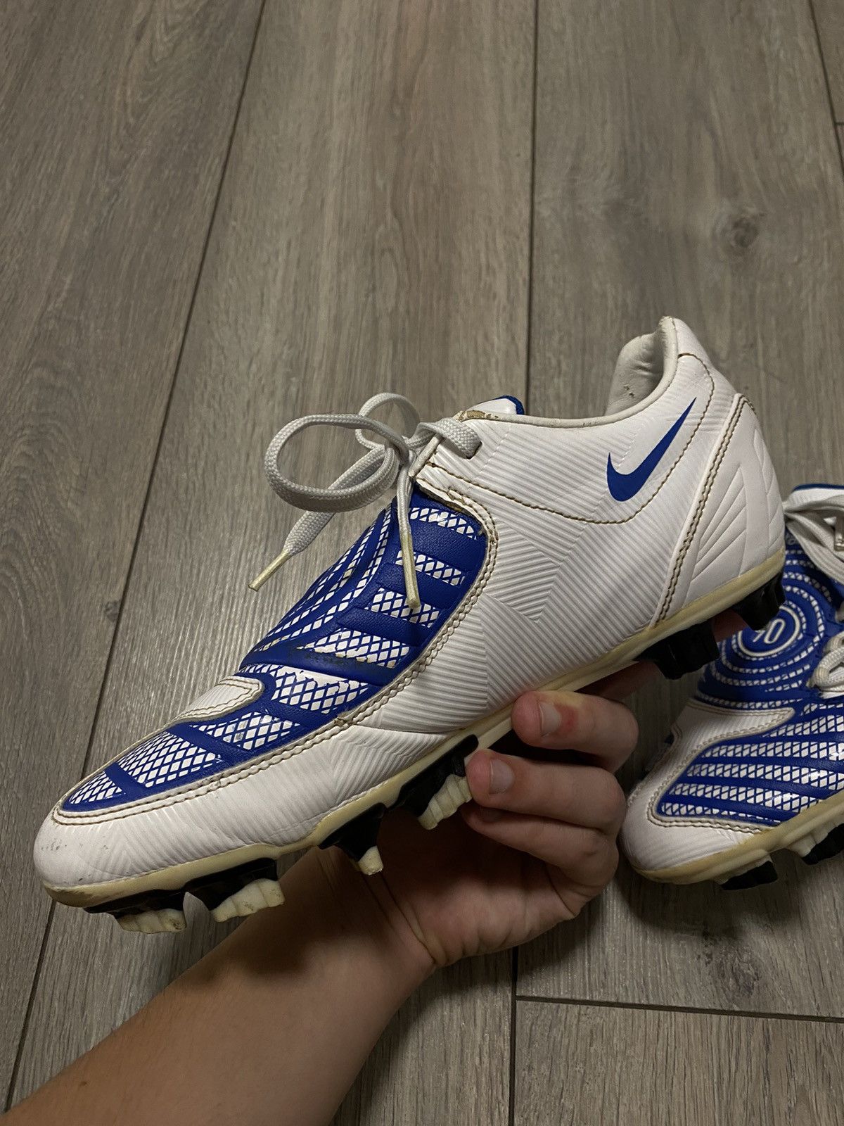 Nike Vintage Nike Total 90 Boots Ninety Laser II Saccer Football Size US 7.5 / EU 40-41 - 2 Thumbnail