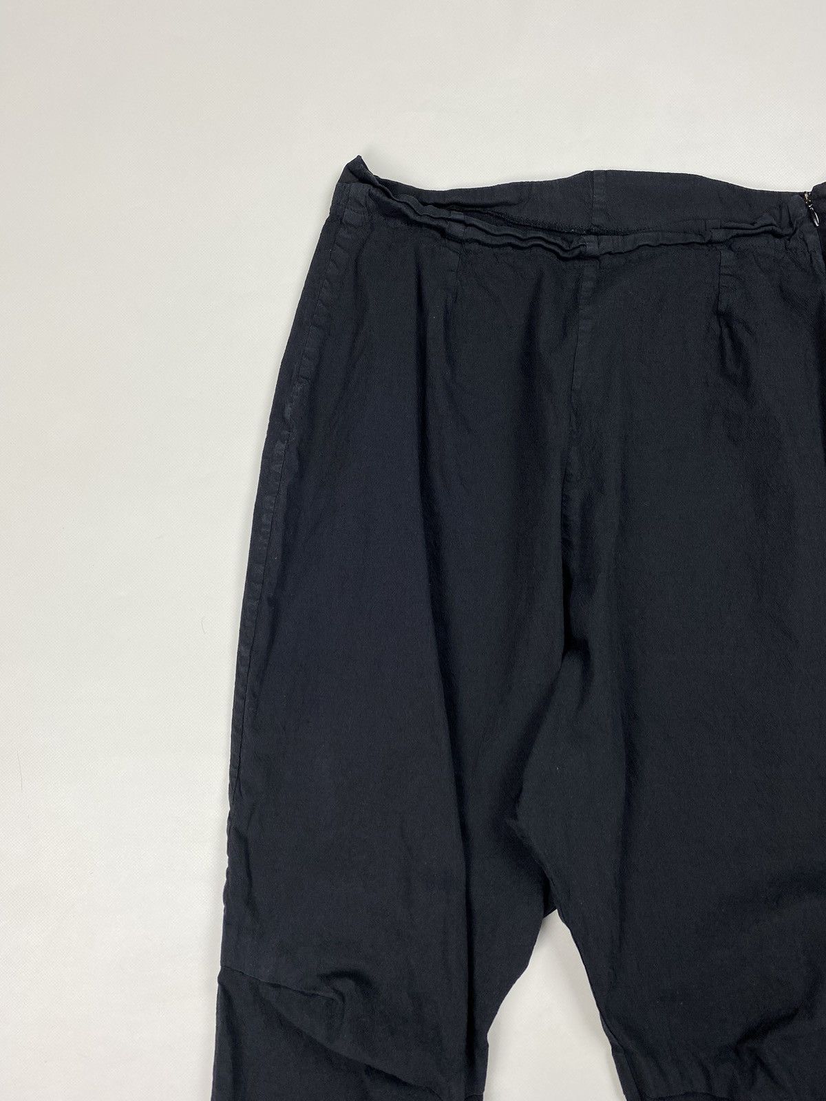 Rundholz Rundholz black label drop crotch avant-garde pants trousers Size 28" / US 6 / IT 42 - 7 Thumbnail