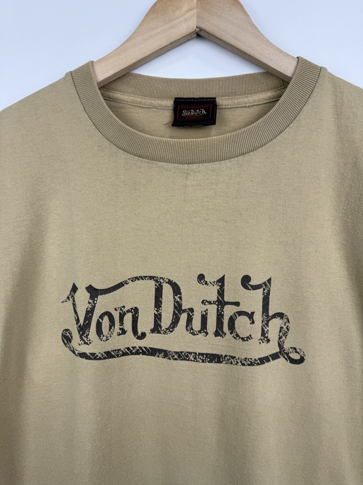 Von Dutch 🇺🇸 Vintage 90s Von Dutch Kenneth Howard T-Shirt Rare Retro Size US L / EU 52-54 / 3 - 5 Thumbnail