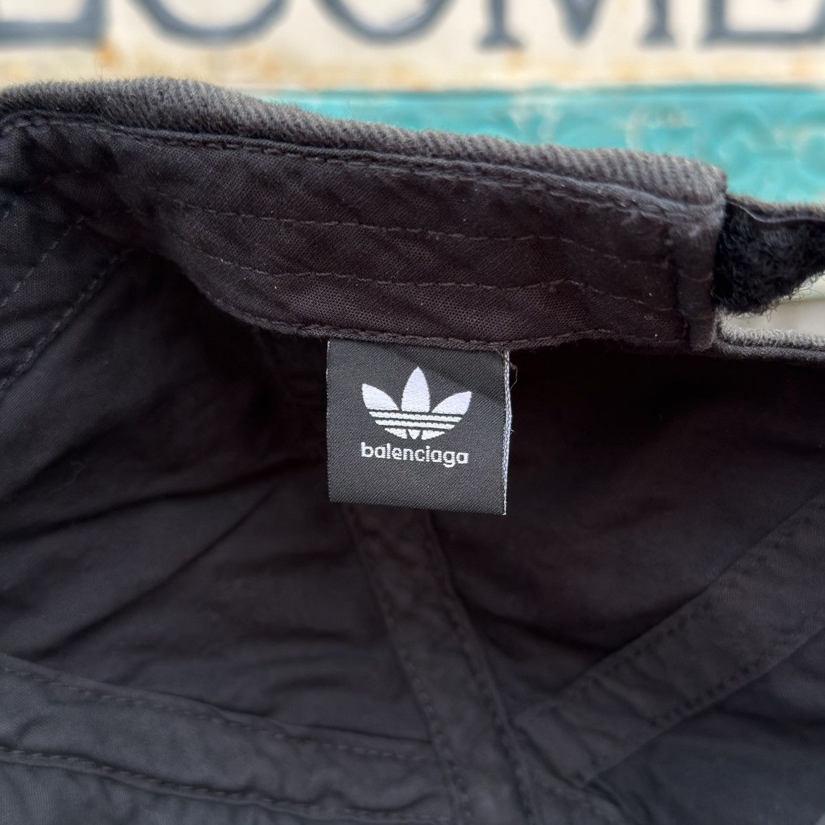 Adidas × Balenciaga 2022 Balenciaga x Adidas 'Trefoil' Logo Cap, Men's Size L! Size ONE SIZE - 11 Thumbnail