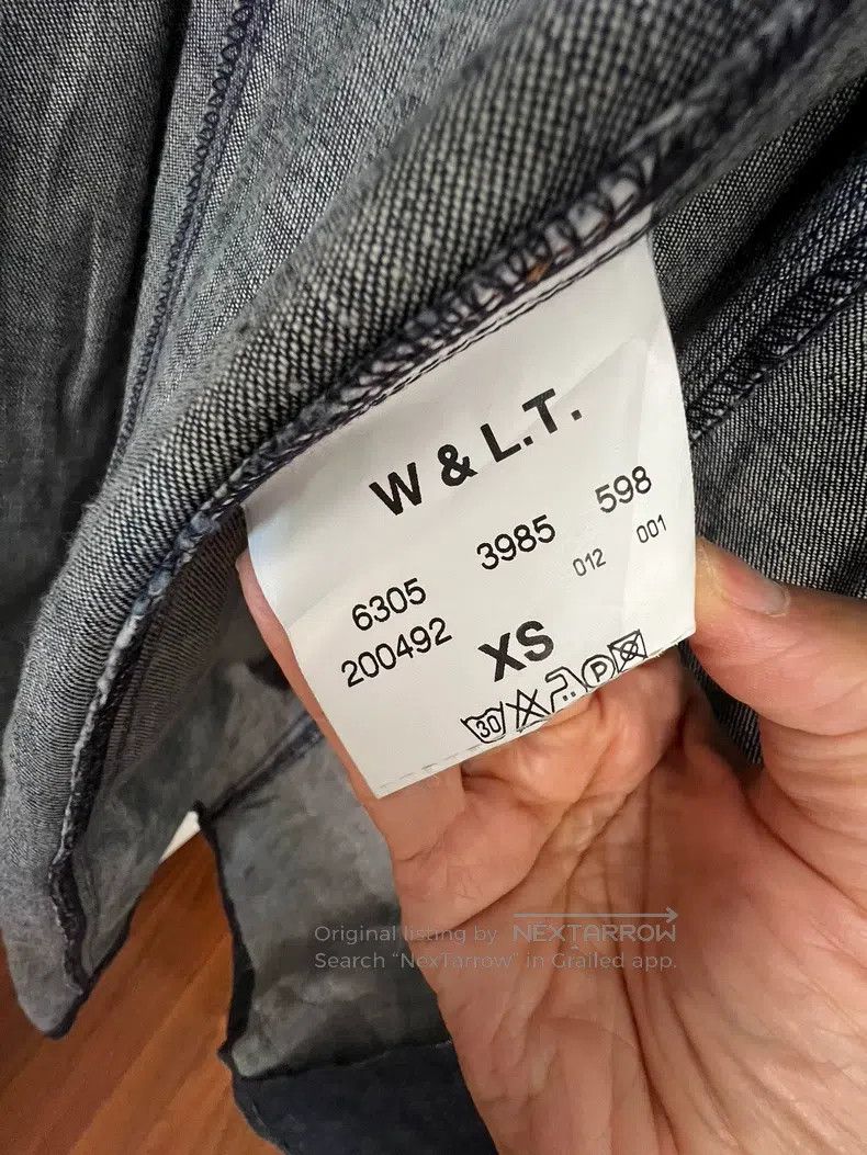 Walter Van Beirendonck Walter Van Beirendonck Denim Duster Coat with Tailored Cut Size US XS / EU 42 / 0 - 5 Thumbnail