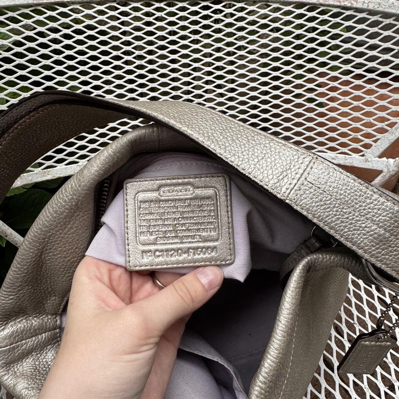 Coach Y2K Silver Coach Slouchy Hobo Bag Size ONE SIZE - 7 Thumbnail