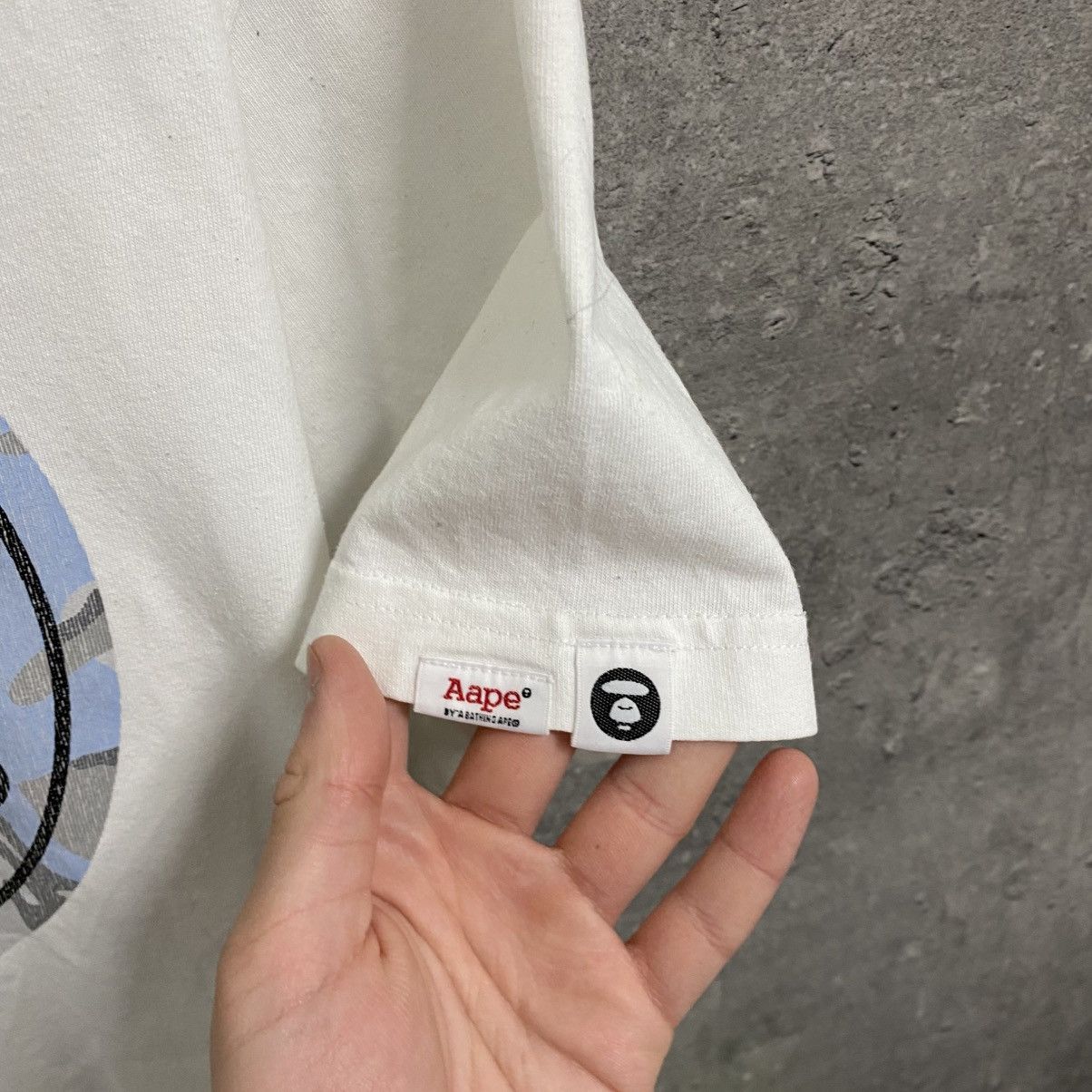 Aape Aape T-Shirt Big Logo Bape Tee Size US L / EU 52-54 / 3 - 6 Thumbnail