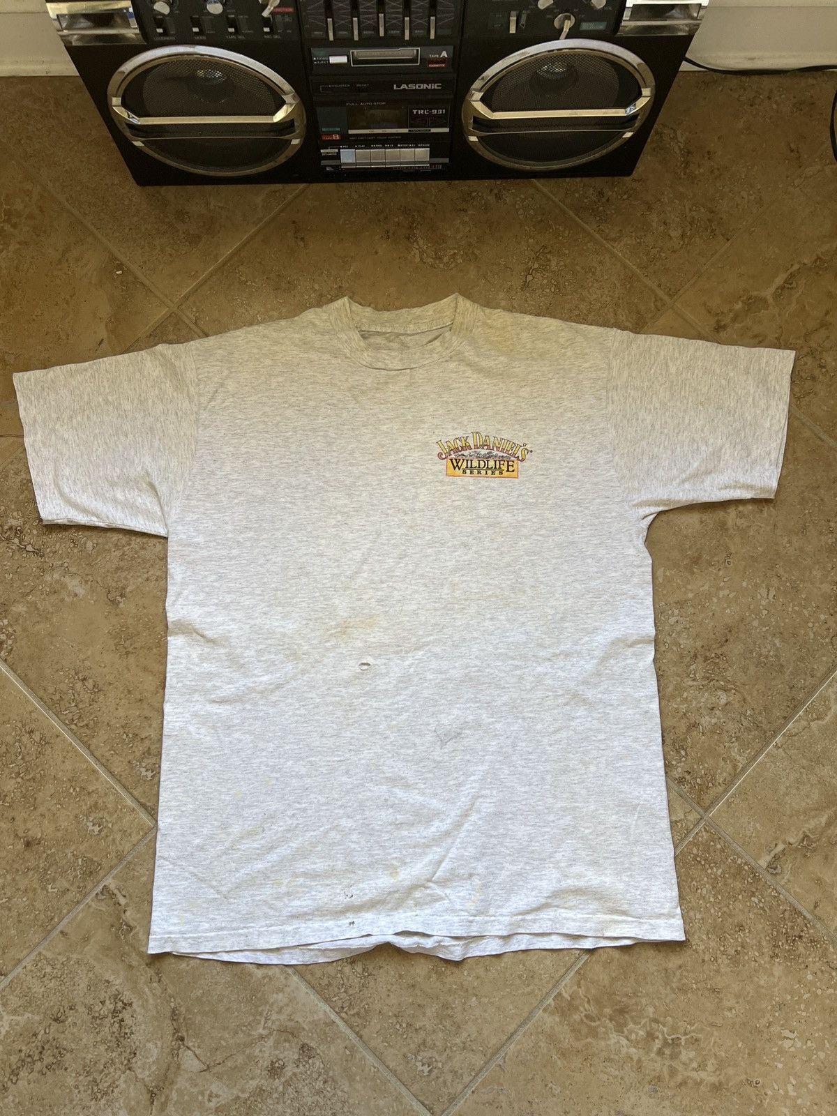 Gildan × Vintage Vintage Jack Daniel’s Tee Size US XL / EU 56 / 4 - 4 Thumbnail